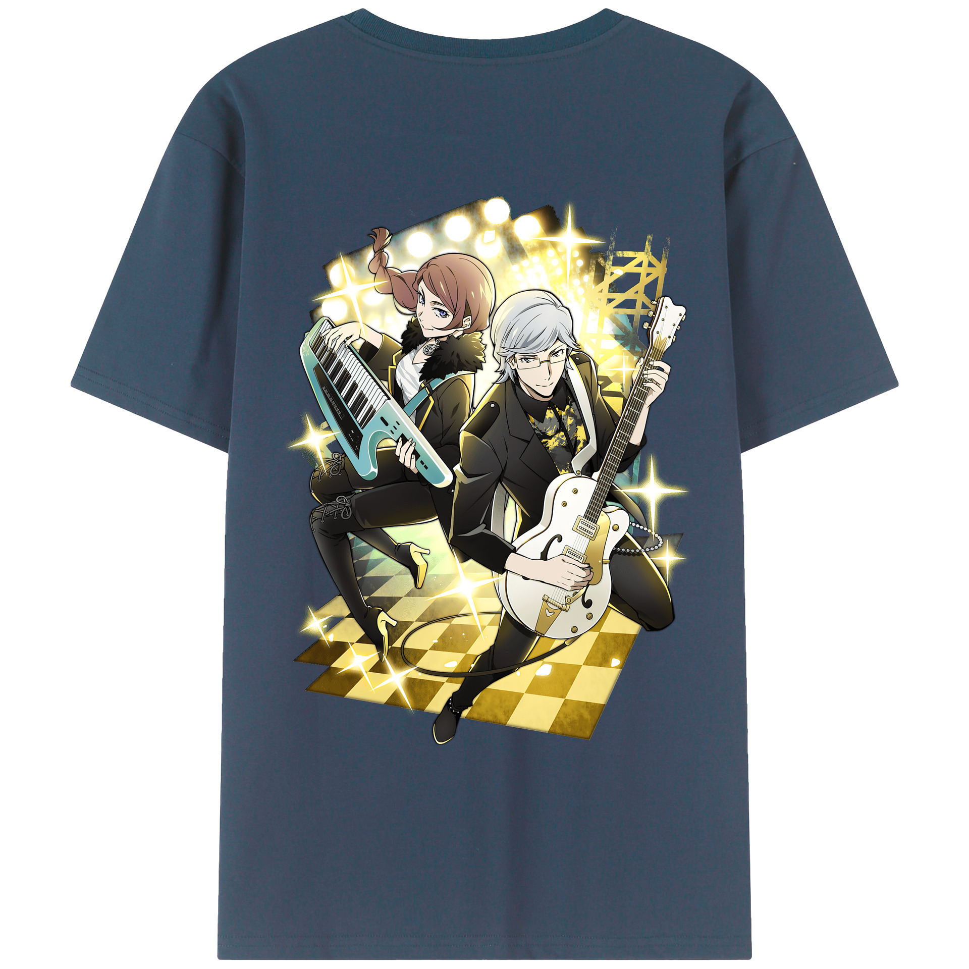 （画像用） 文豪ストレイドッグス Bungo Stray Dogs レディース半袖Tシャツ(バックプリント)