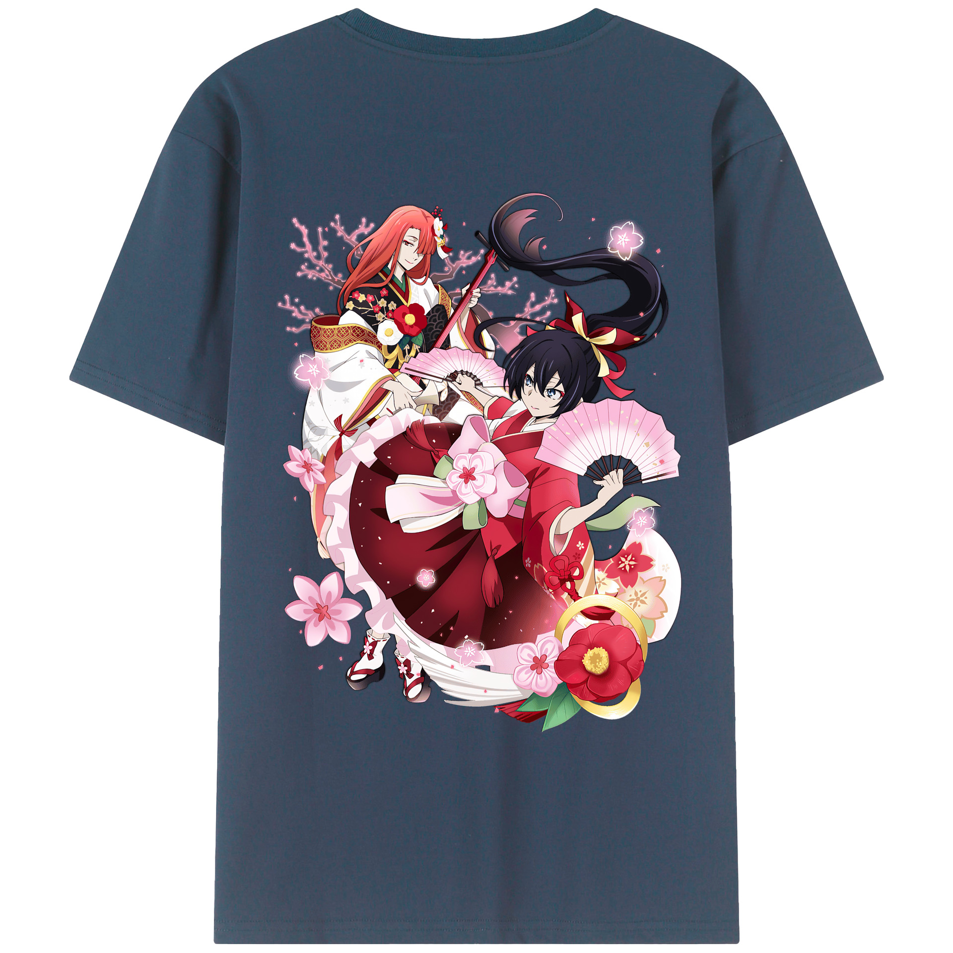 （画像用） 文豪ストレイドッグス Bungo Stray Dogs レディース半袖Tシャツ(バックプリント)