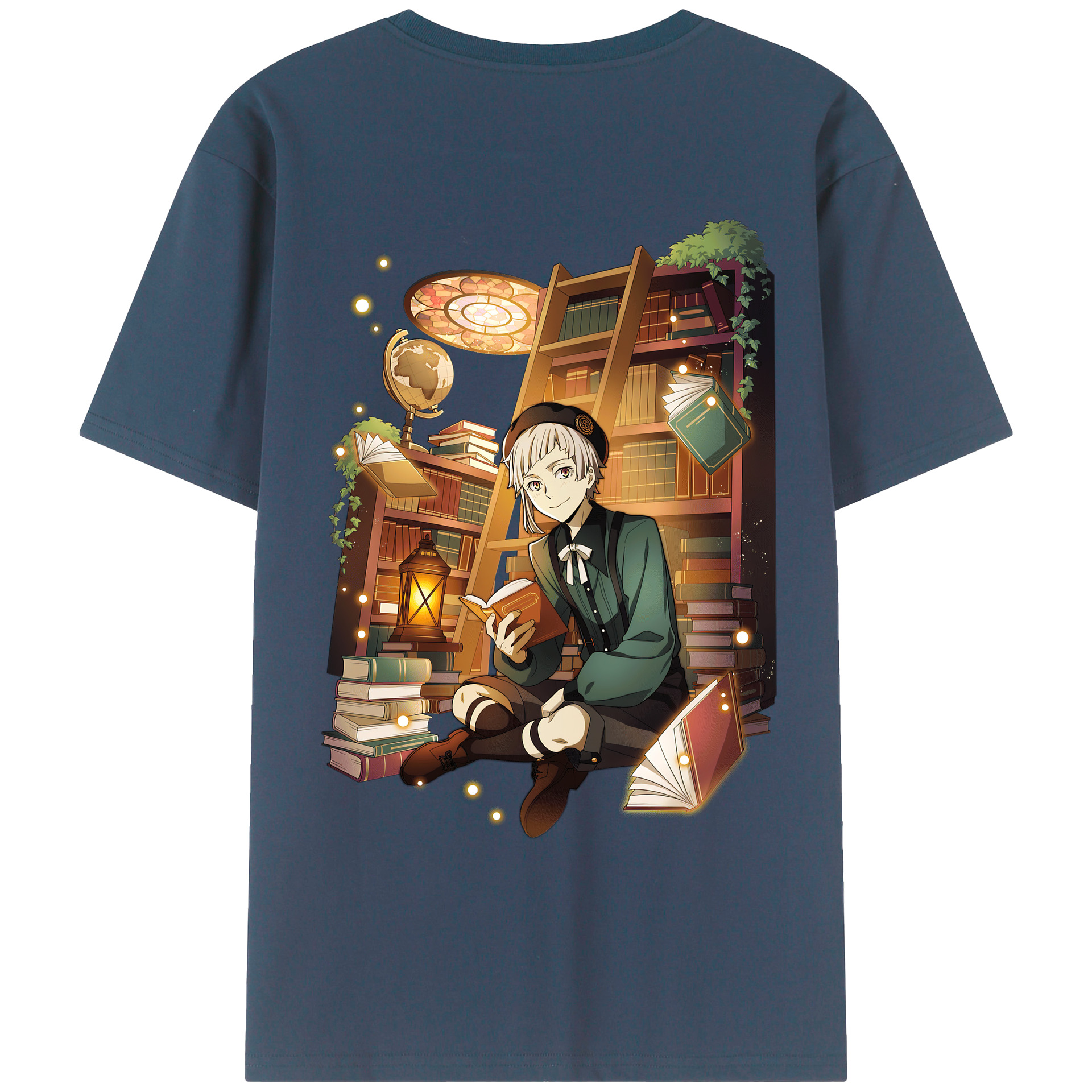 （画像用） 文豪ストレイドッグス Bungo Stray Dogs レディース半袖Tシャツ(バックプリント)