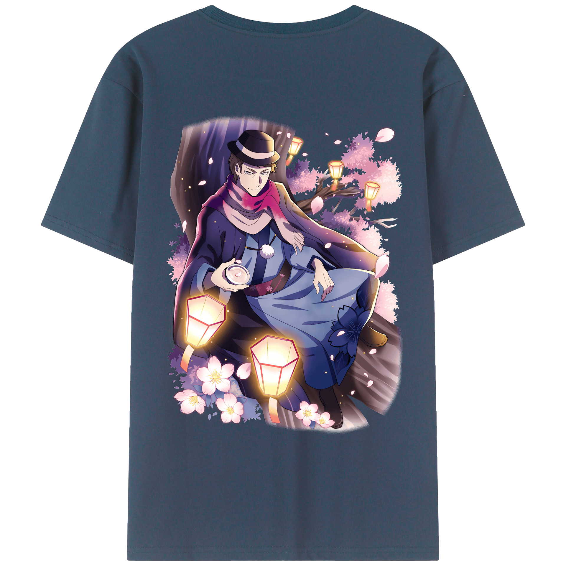 （画像用） 文豪ストレイドッグス Bungo Stray Dogs レディース半袖Tシャツ(バックプリント)