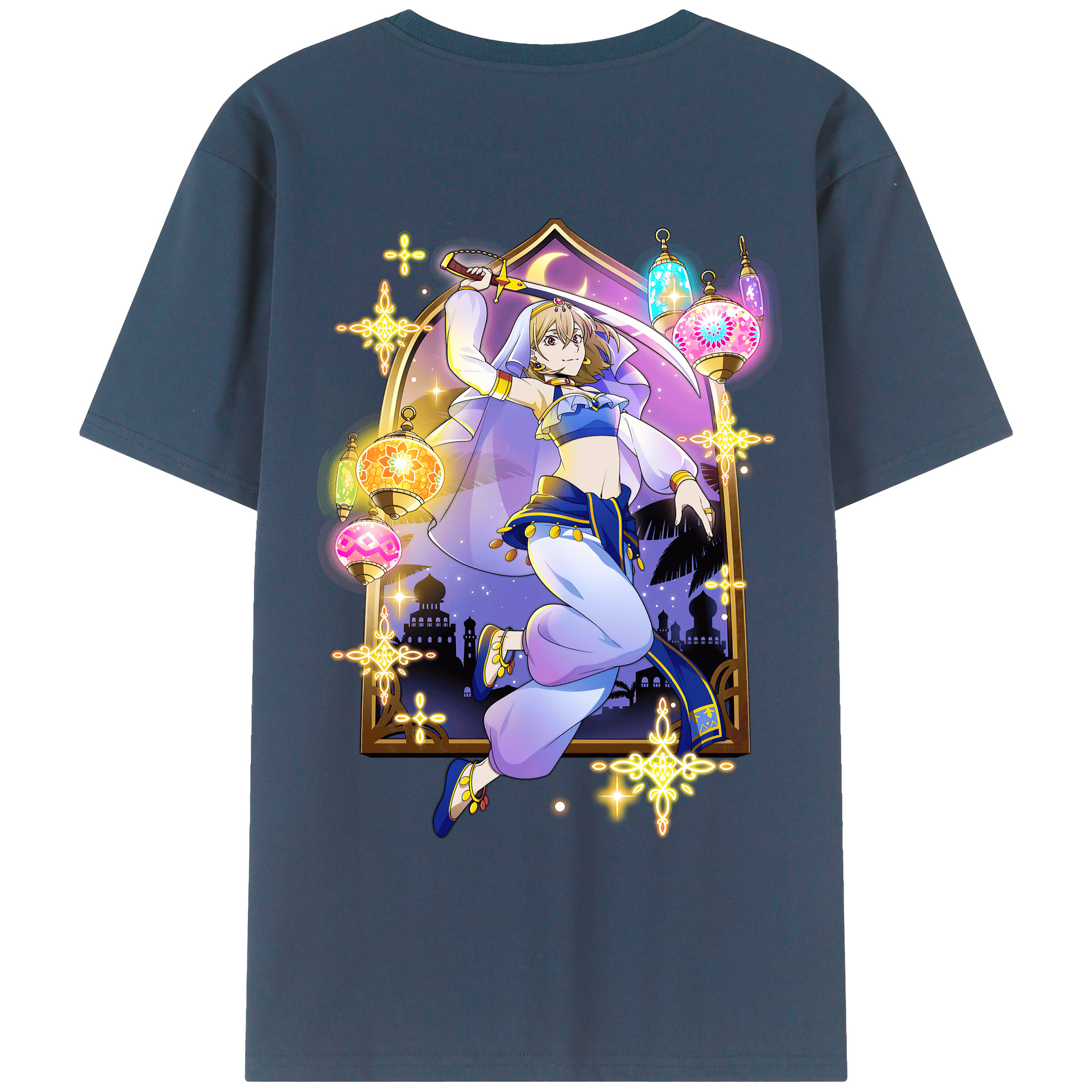 （画像用） 文豪ストレイドッグス Bungo Stray Dogs レディース半袖Tシャツ(バックプリント)