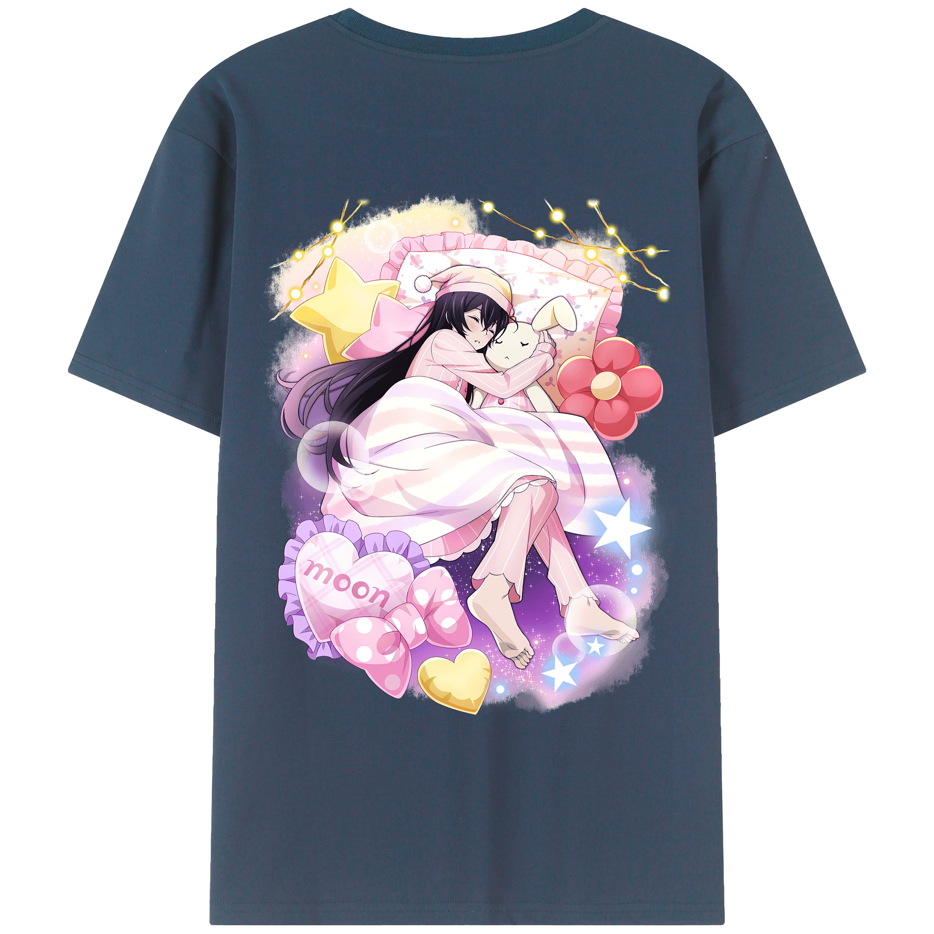 （画像用） 文豪ストレイドッグス Bungo Stray Dogs レディース半袖Tシャツ(バックプリント)
