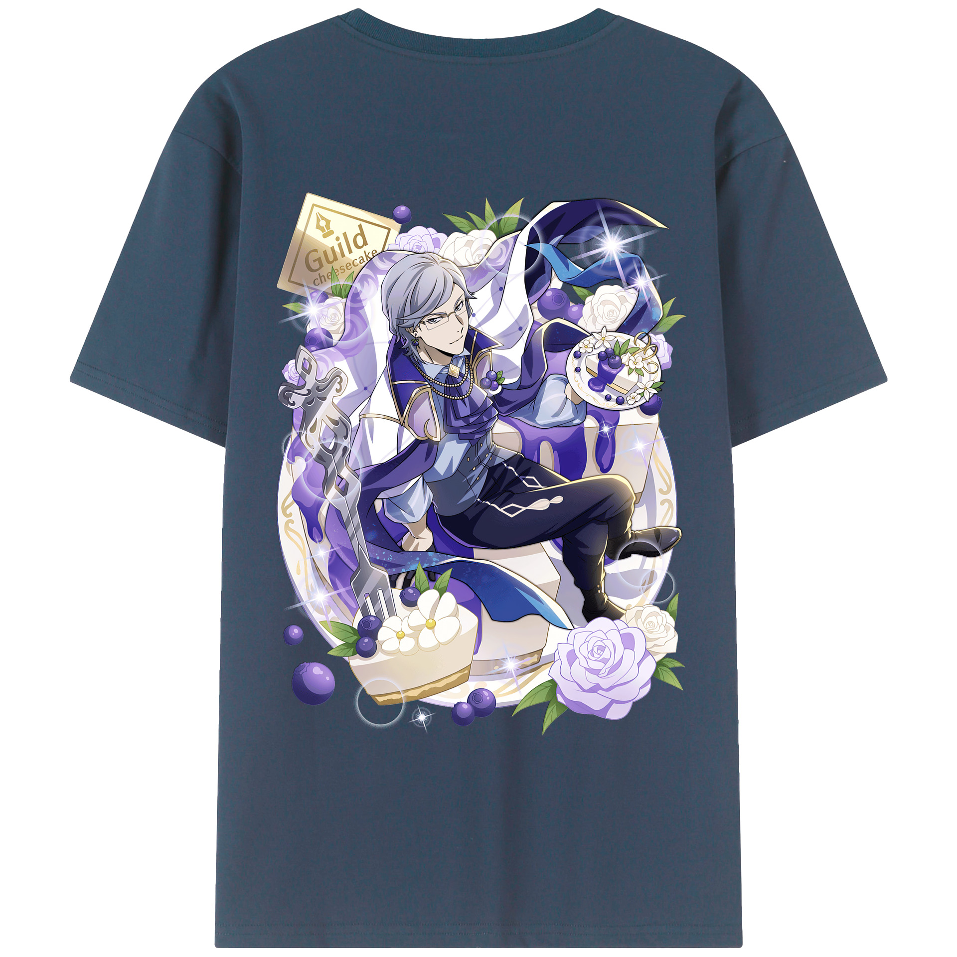 （画像用） 文豪ストレイドッグス Bungo Stray Dogs レディース半袖Tシャツ(バックプリント)