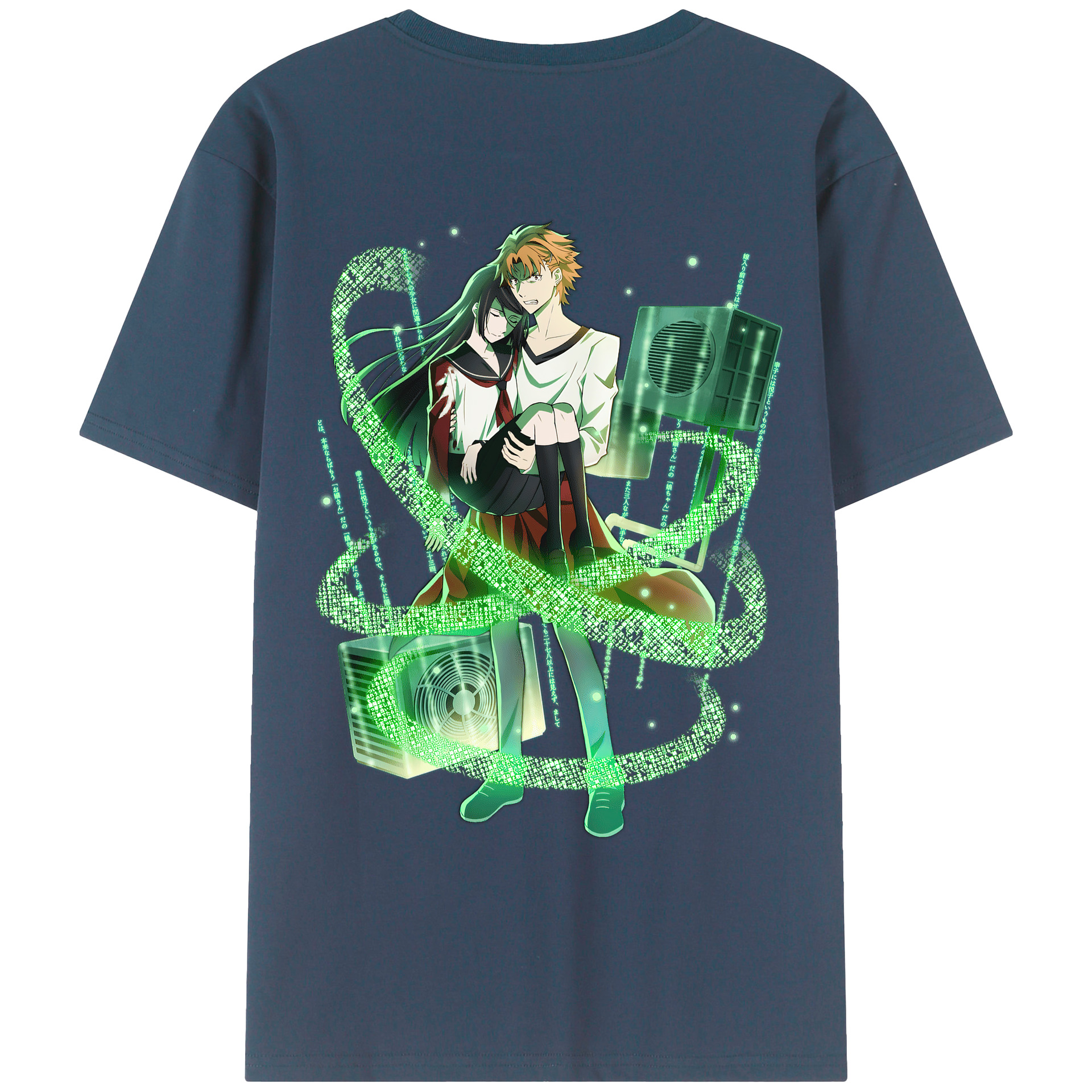 （画像用） 文豪ストレイドッグス Bungo Stray Dogs レディース半袖Tシャツ(バックプリント)