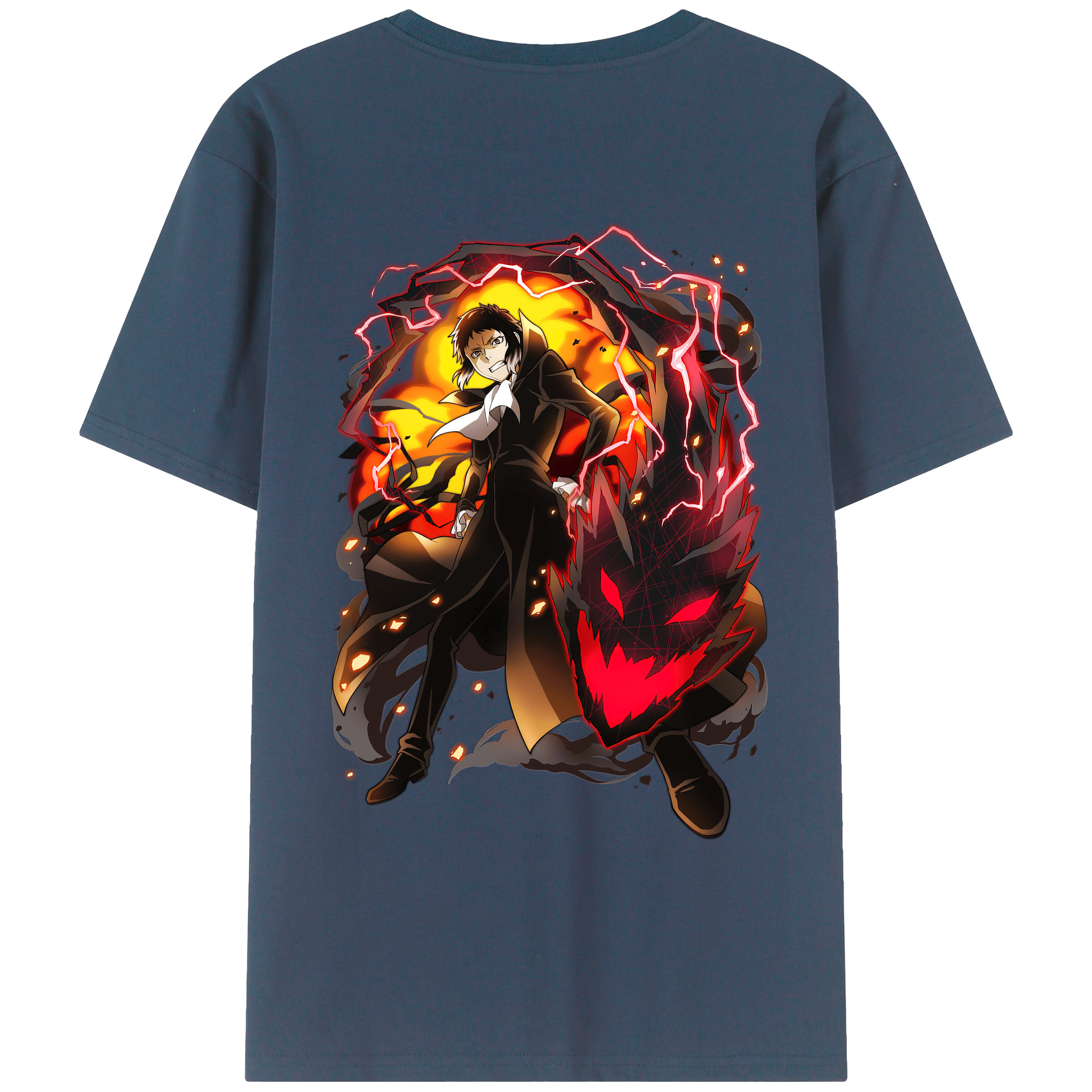 （画像用） 文豪ストレイドッグス Bungo Stray Dogs レディース半袖Tシャツ(バックプリント)