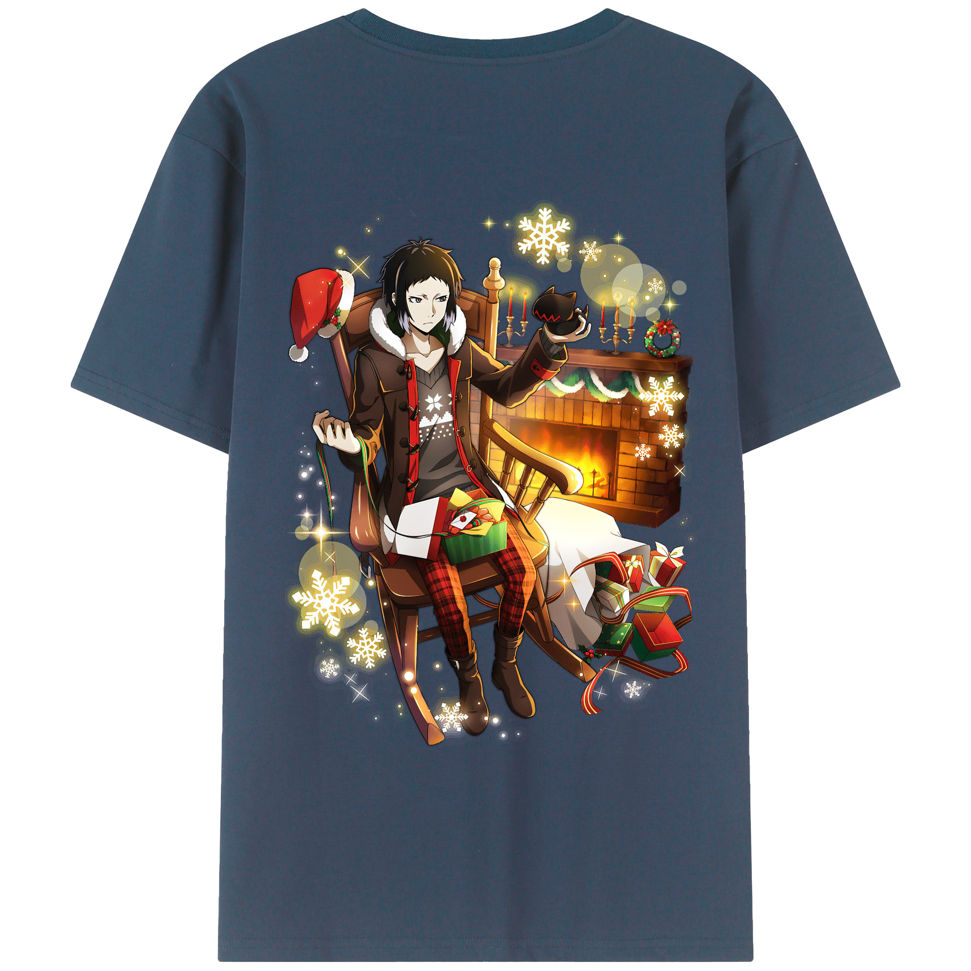 （画像用） 文豪ストレイドッグス Bungo Stray Dogs レディース半袖Tシャツ(バックプリント)