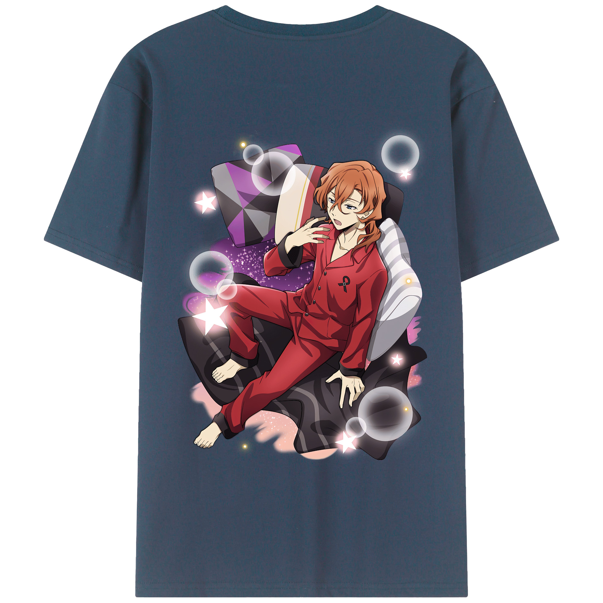（画像用） 文豪ストレイドッグス Bungo Stray Dogs レディース半袖Tシャツ(バックプリント)