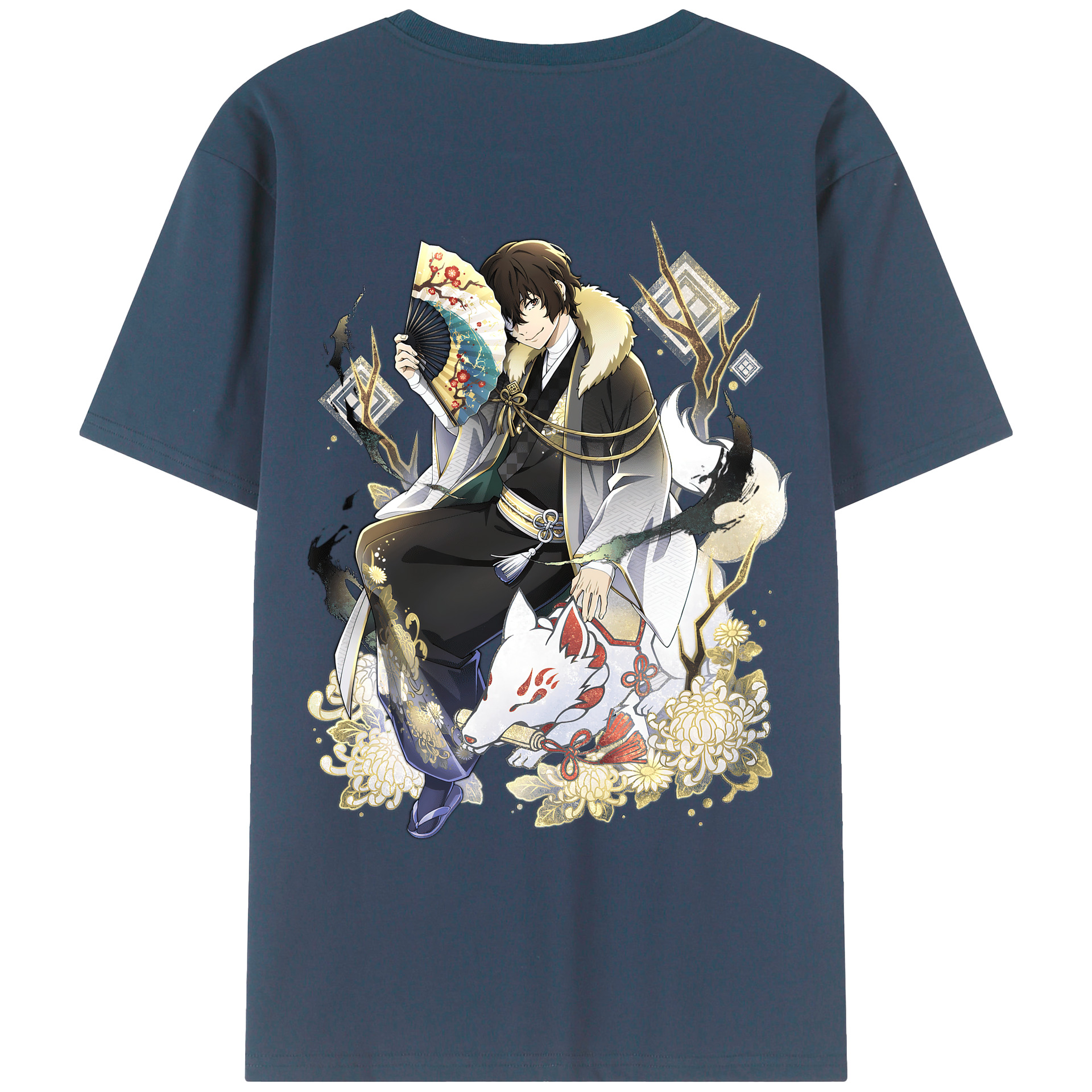 （画像用） 文豪ストレイドッグス Bungo Stray Dogs レディース半袖Tシャツ(バックプリント)