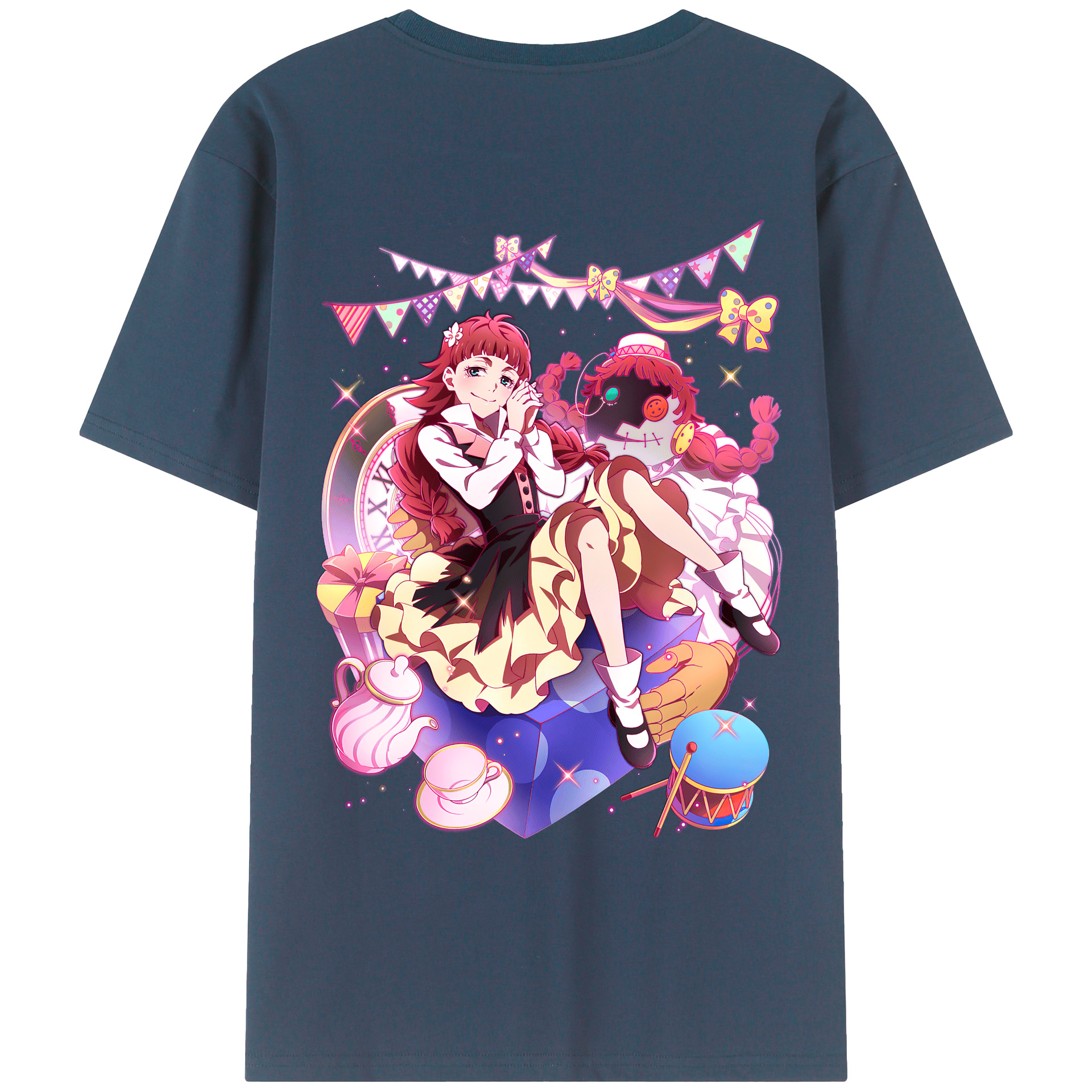 （画像用） 文豪ストレイドッグス Bungo Stray Dogs レディース半袖Tシャツ(バックプリント)