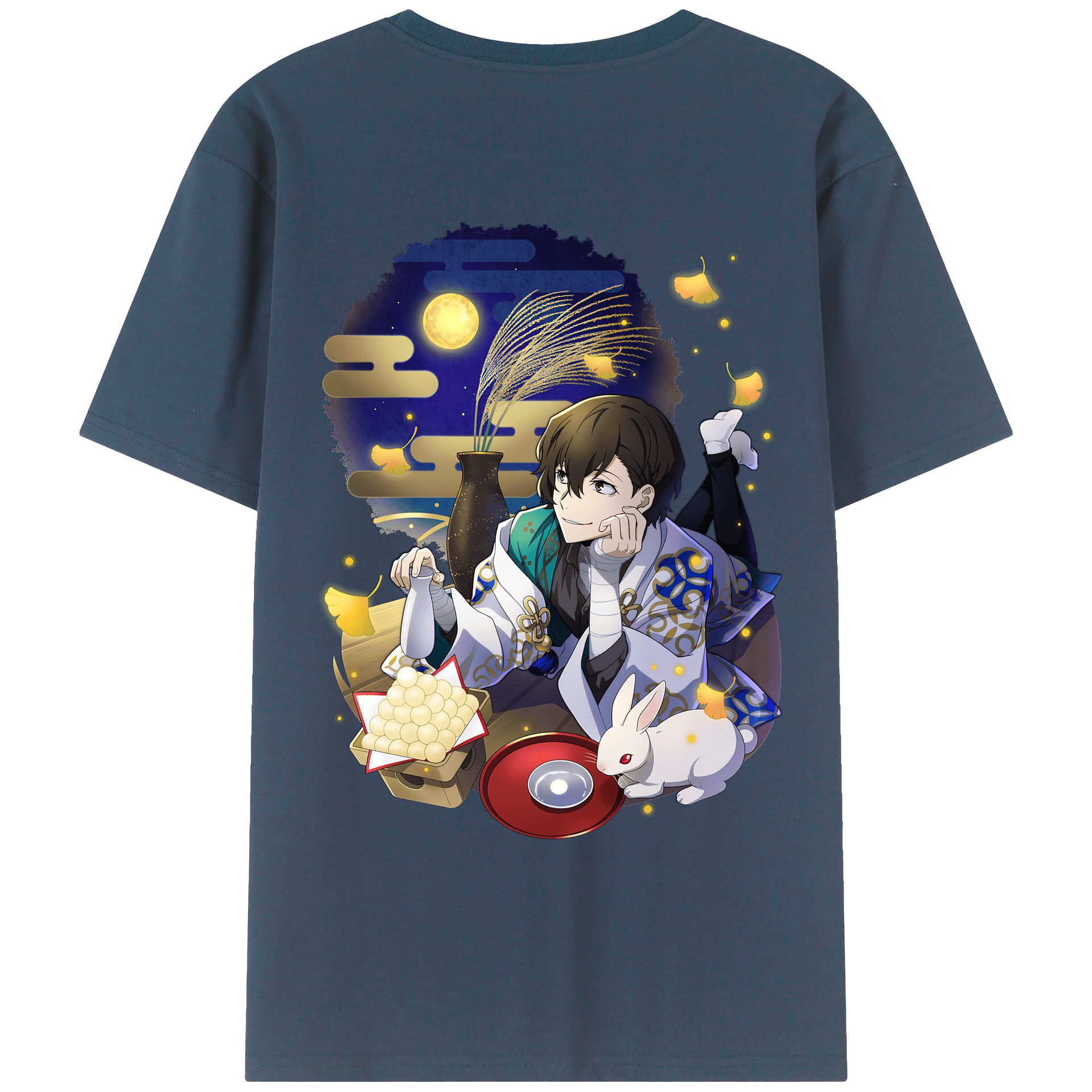 （画像用） 文豪ストレイドッグス Bungo Stray Dogs レディース半袖Tシャツ(バックプリント)