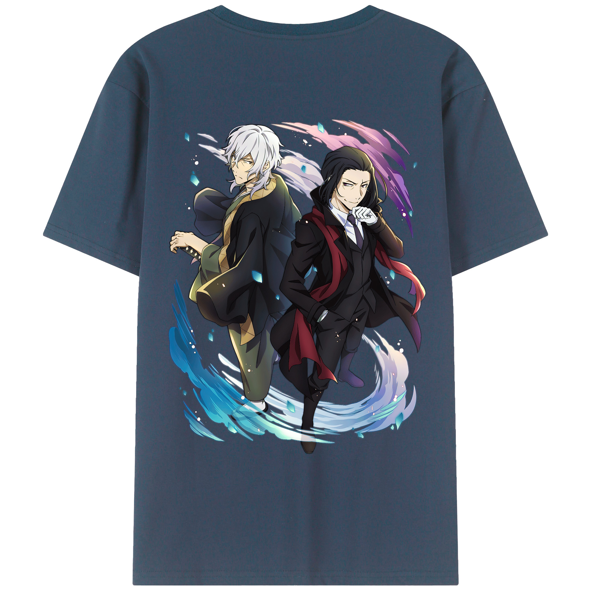（画像用） 文豪ストレイドッグス Bungo Stray Dogs レディース半袖Tシャツ(バックプリント)