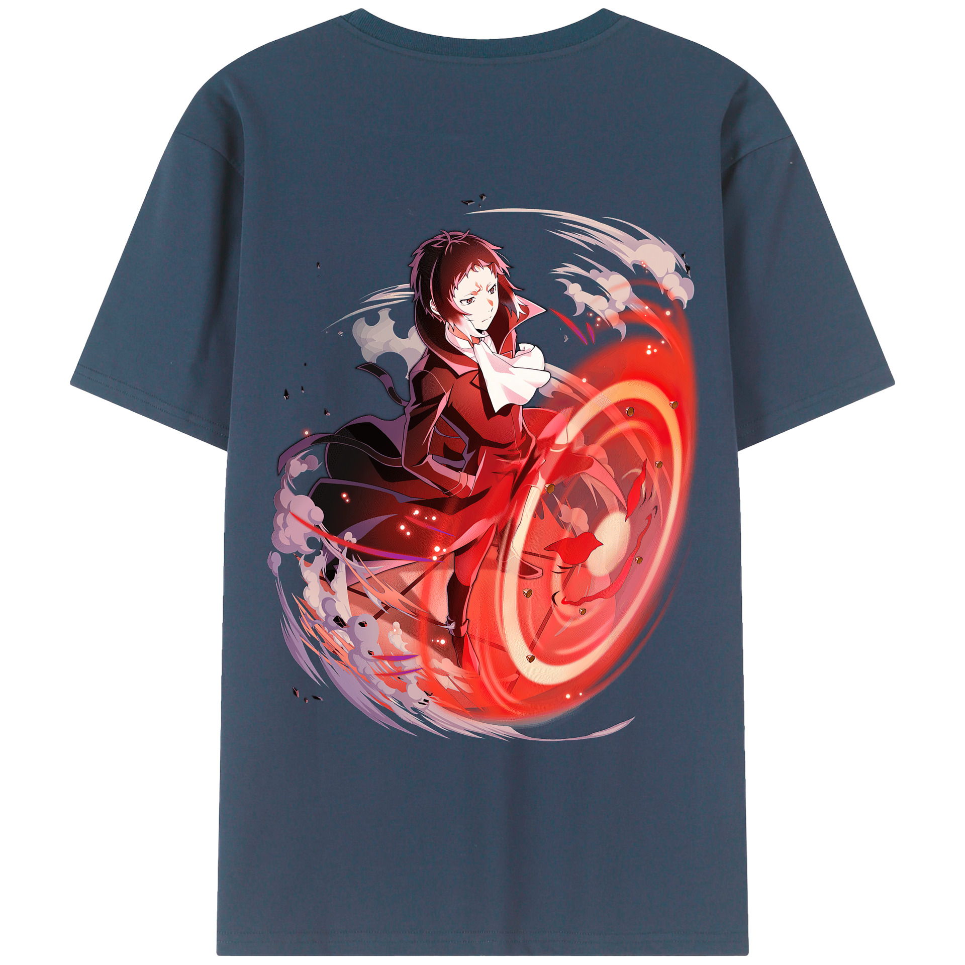 （画像用） 文豪ストレイドッグス Bungo Stray Dogs レディース半袖Tシャツ(バックプリント)