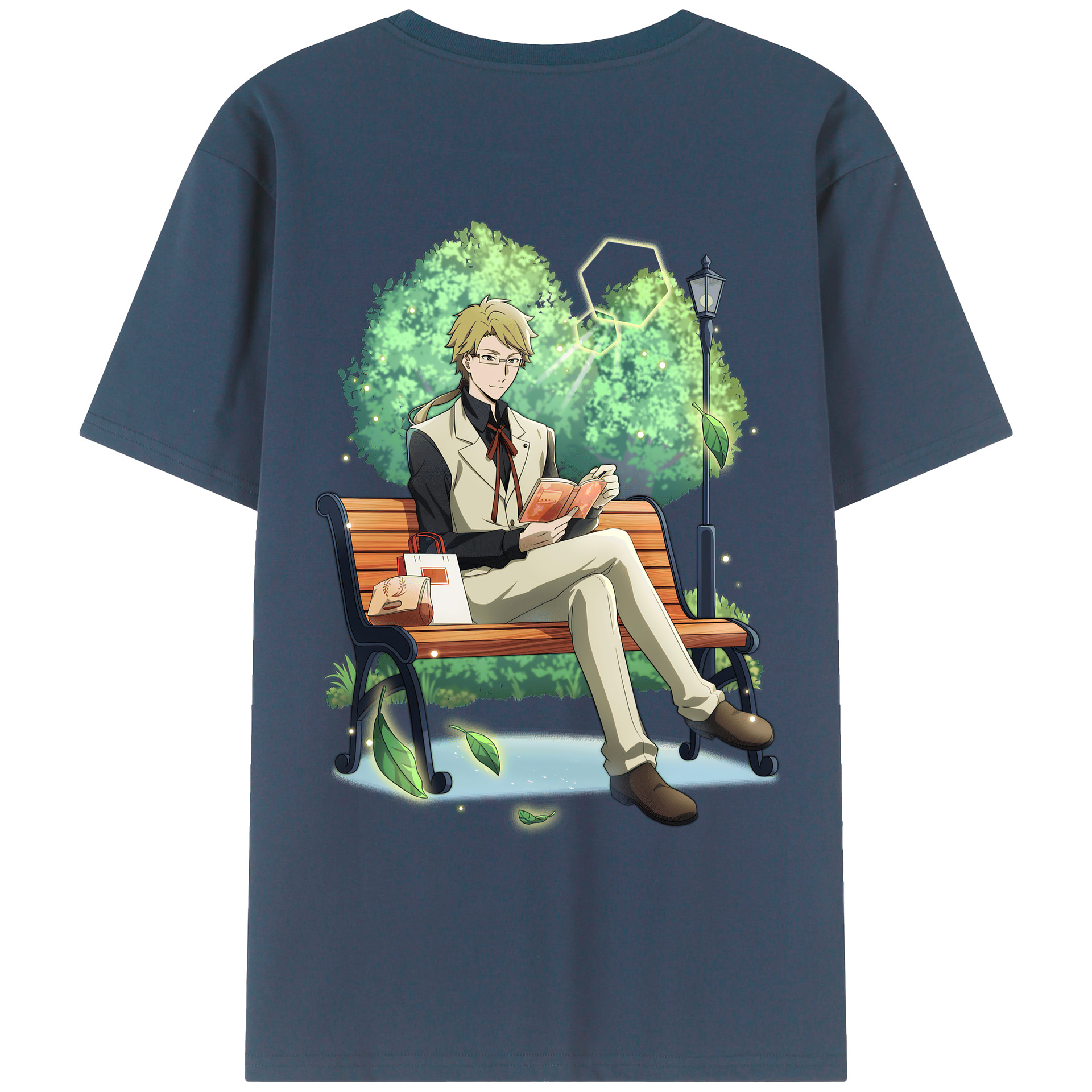 （画像用） 文豪ストレイドッグス Bungo Stray Dogs レディース半袖Tシャツ(バックプリント)