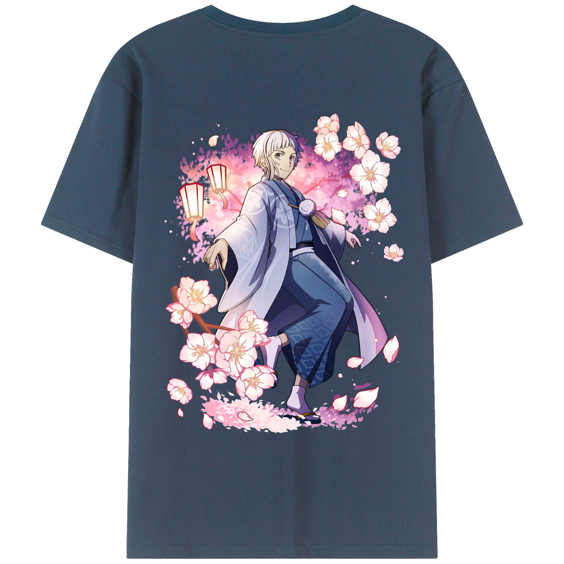 （画像用） 文豪ストレイドッグス Bungo Stray Dogs レディース半袖Tシャツ(バックプリント)