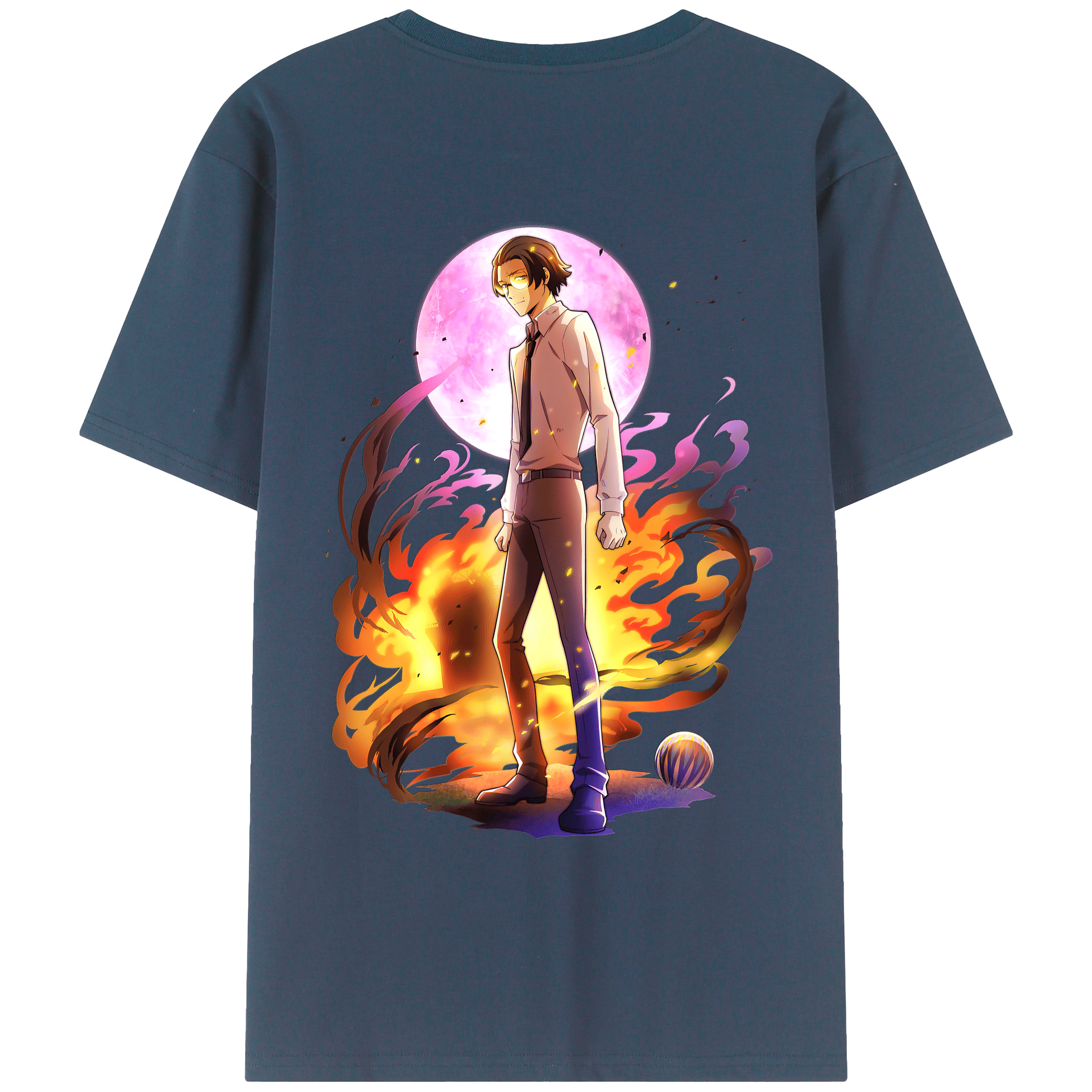 （画像用） 文豪ストレイドッグス Bungo Stray Dogs レディース半袖Tシャツ(バックプリント)