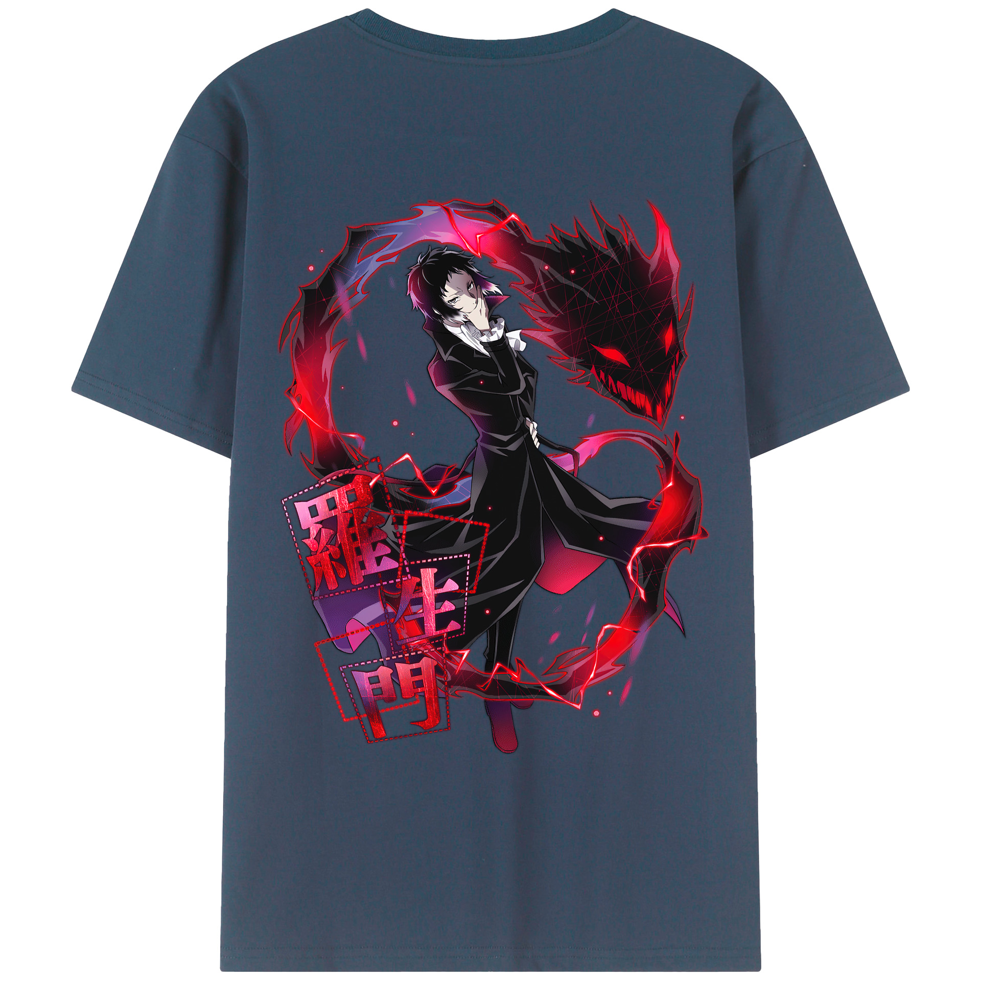 （画像用） 文豪ストレイドッグス Bungo Stray Dogs レディース半袖Tシャツ(バックプリント)