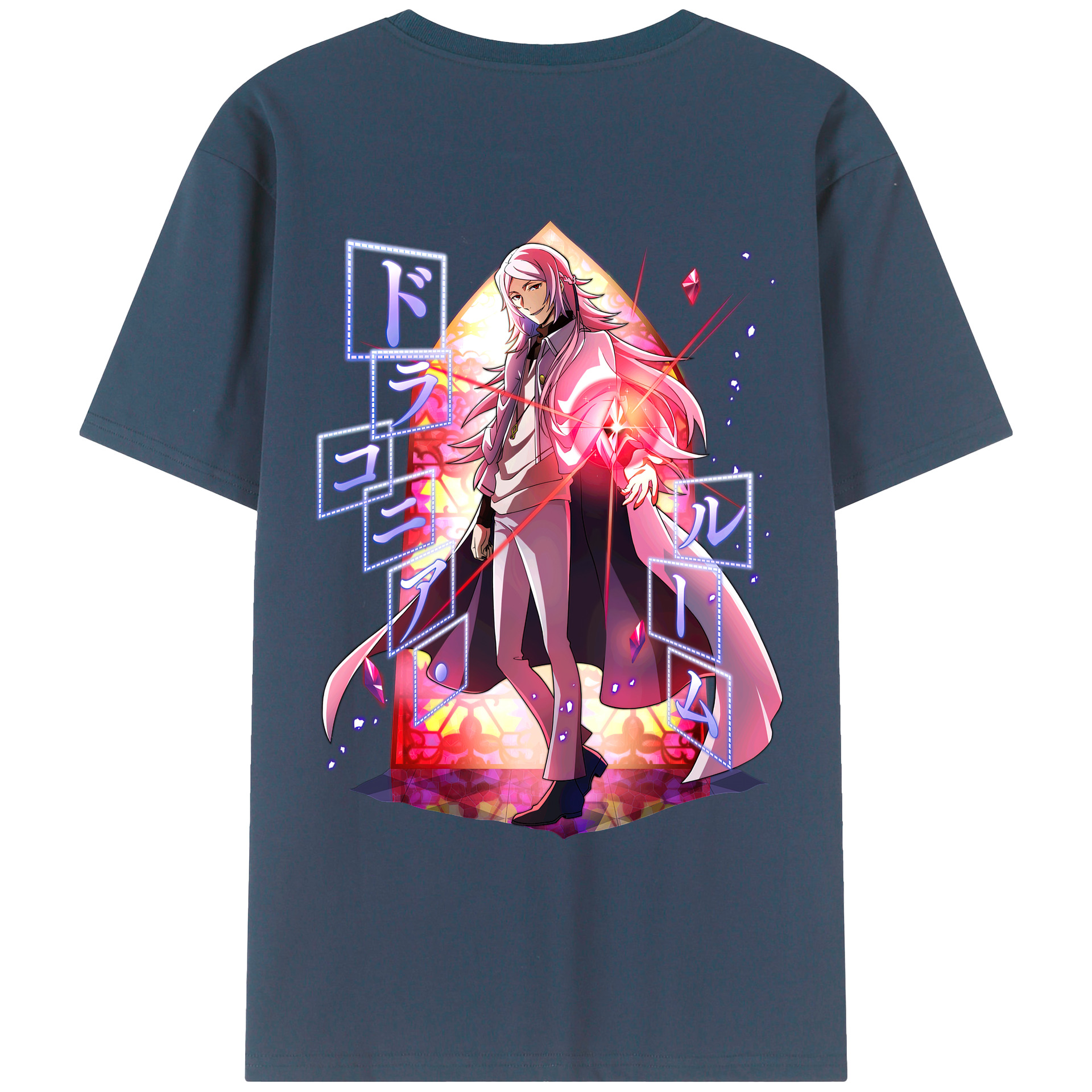 （画像用） 文豪ストレイドッグス Bungo Stray Dogs レディース半袖Tシャツ(バックプリント)