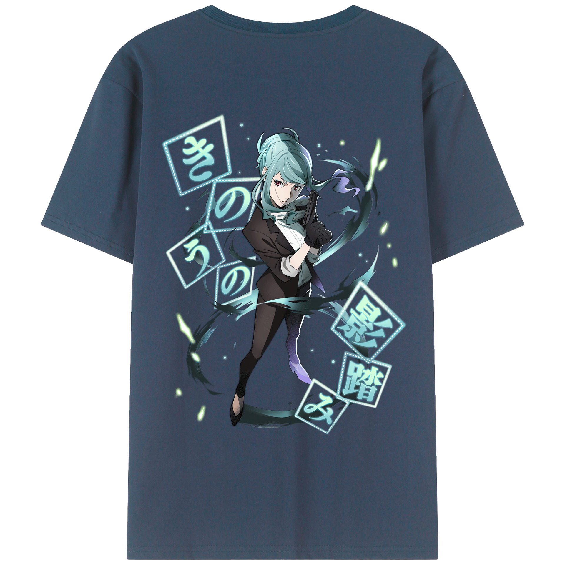 （画像用） 文豪ストレイドッグス Bungo Stray Dogs レディース半袖Tシャツ(バックプリント)