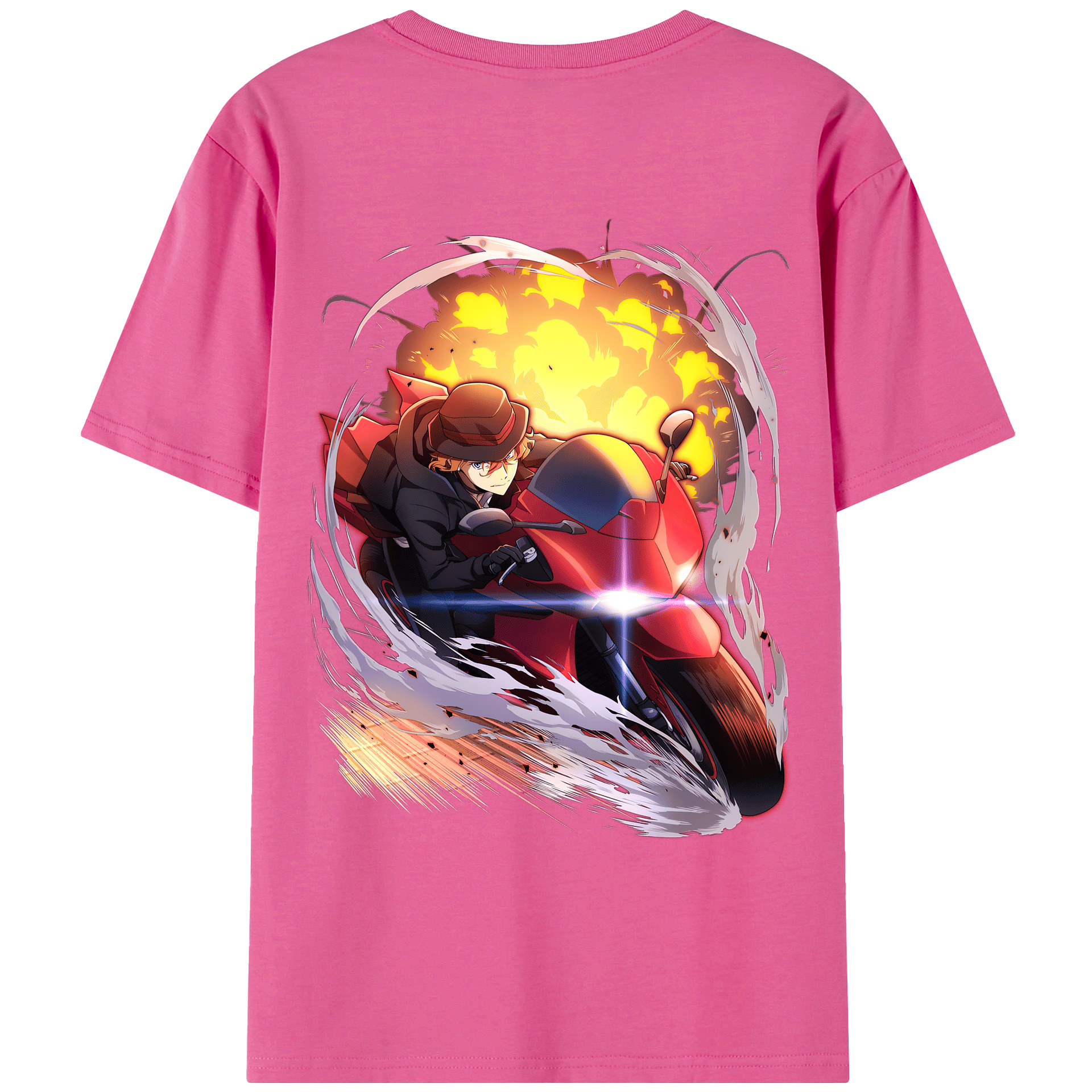 （画像用） 文豪ストレイドッグス Bungo Stray Dogs レディース半袖Tシャツ(バックプリント)