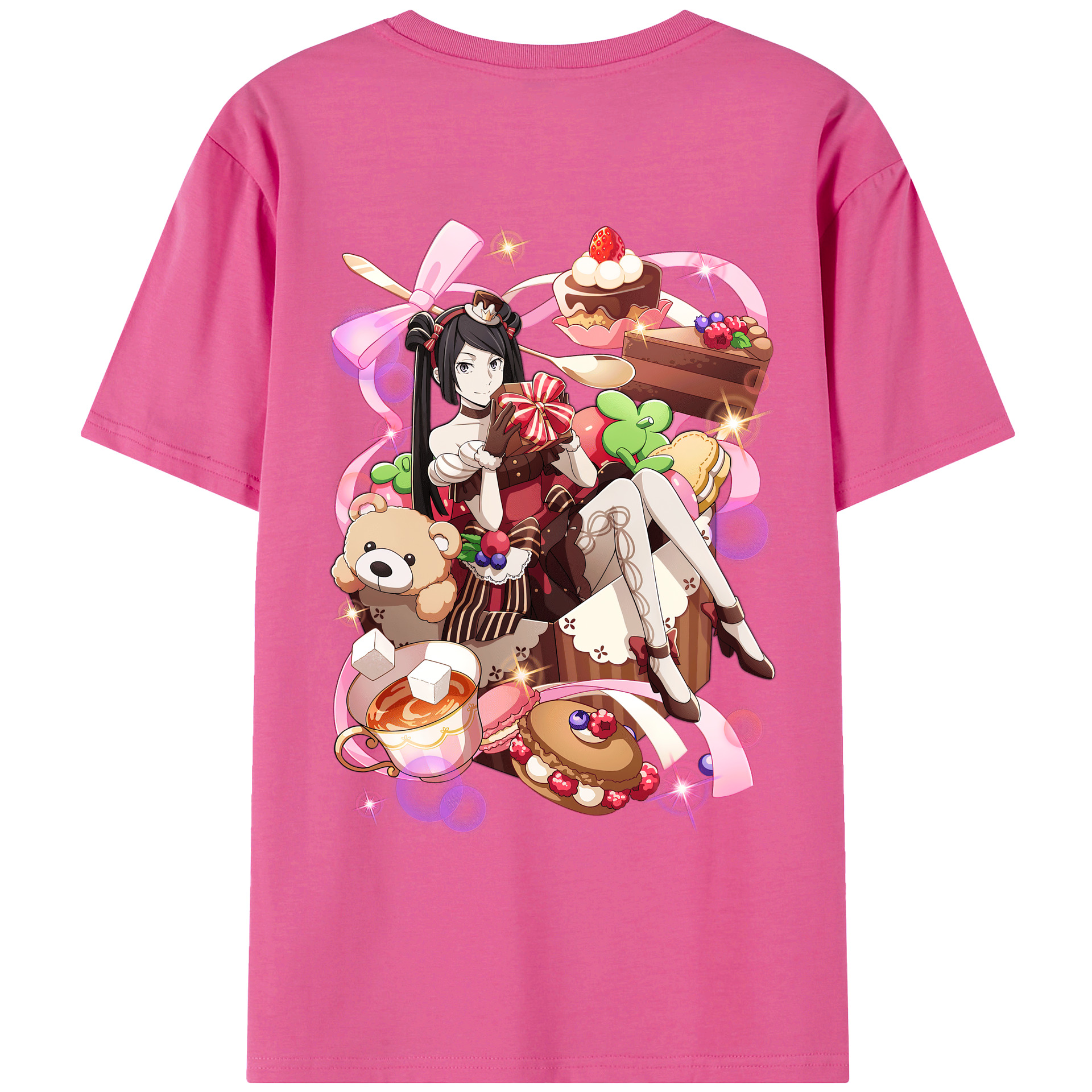 （画像用） 文豪ストレイドッグス Bungo Stray Dogs レディース半袖Tシャツ(バックプリント)