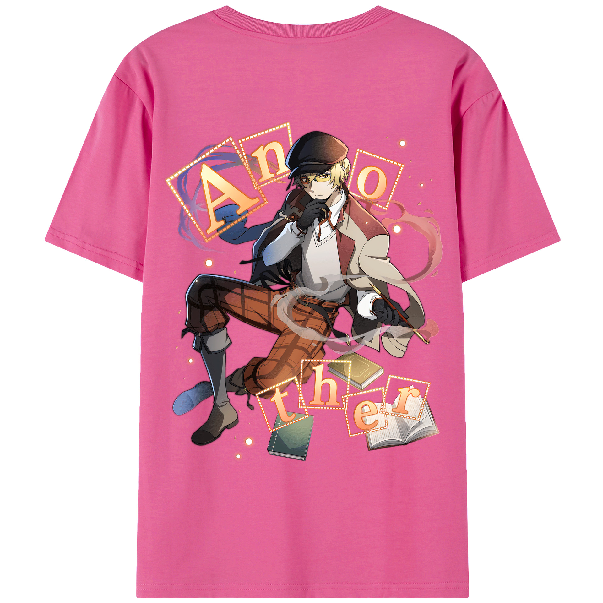 （画像用） 文豪ストレイドッグス Bungo Stray Dogs レディース半袖Tシャツ(バックプリント)
