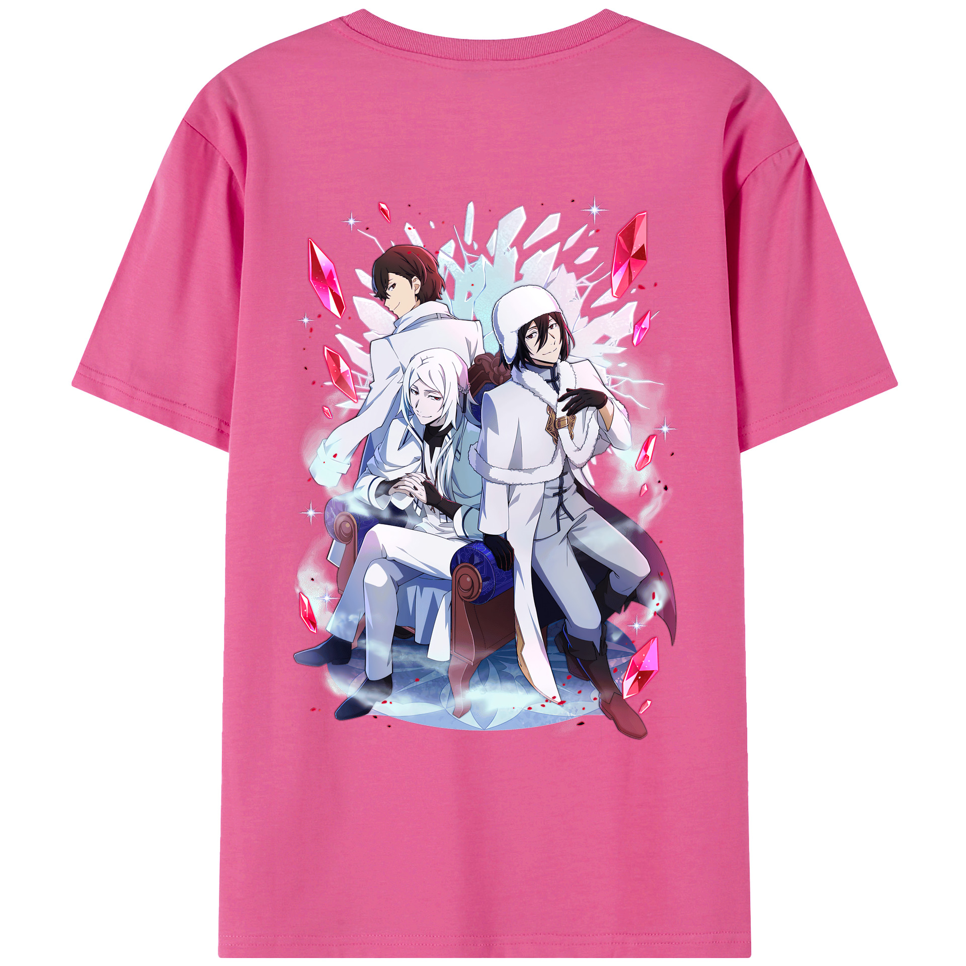 （画像用） 文豪ストレイドッグス Bungo Stray Dogs レディース半袖Tシャツ(バックプリント)