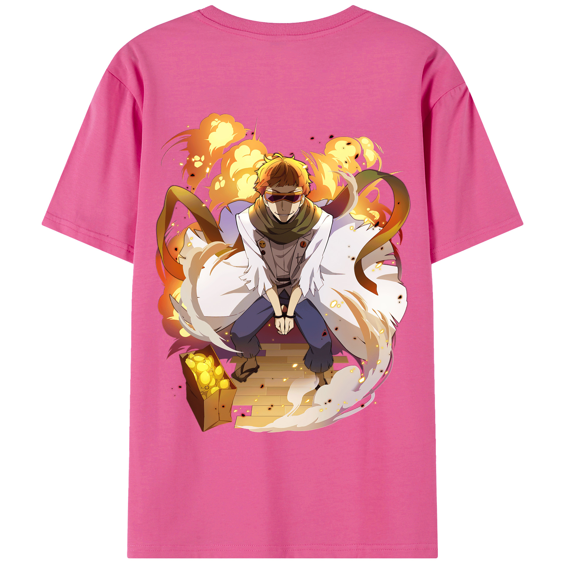 （画像用） 文豪ストレイドッグス Bungo Stray Dogs レディース半袖Tシャツ(バックプリント)