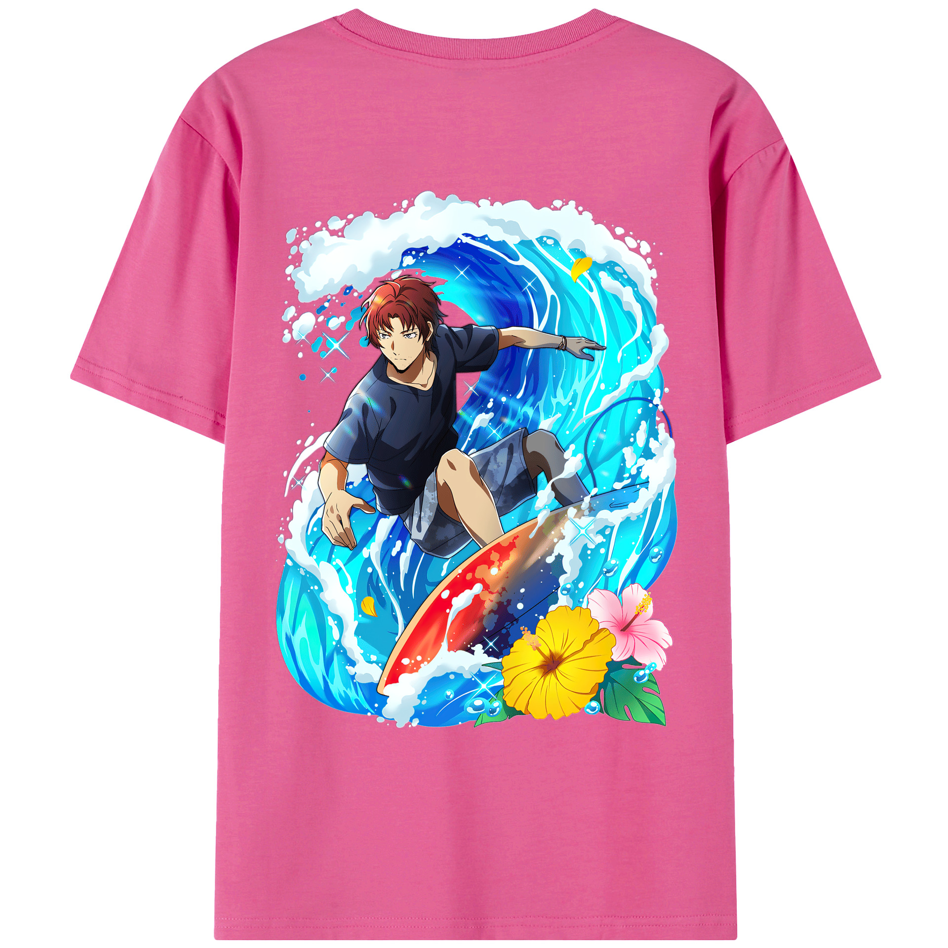 （画像用） 文豪ストレイドッグス Bungo Stray Dogs レディース半袖Tシャツ(バックプリント)