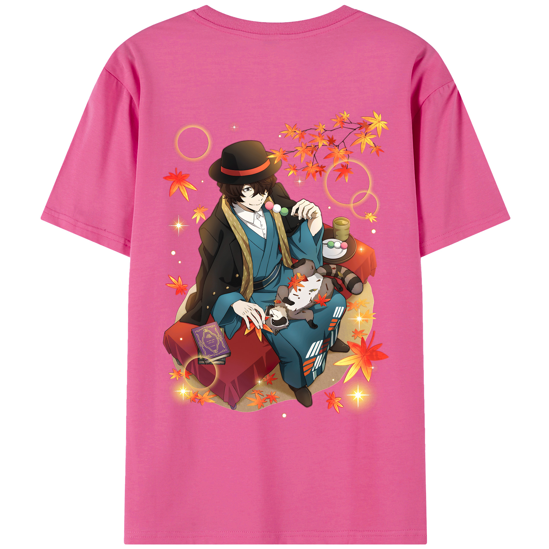 （画像用） 文豪ストレイドッグス Bungo Stray Dogs レディース半袖Tシャツ(バックプリント)