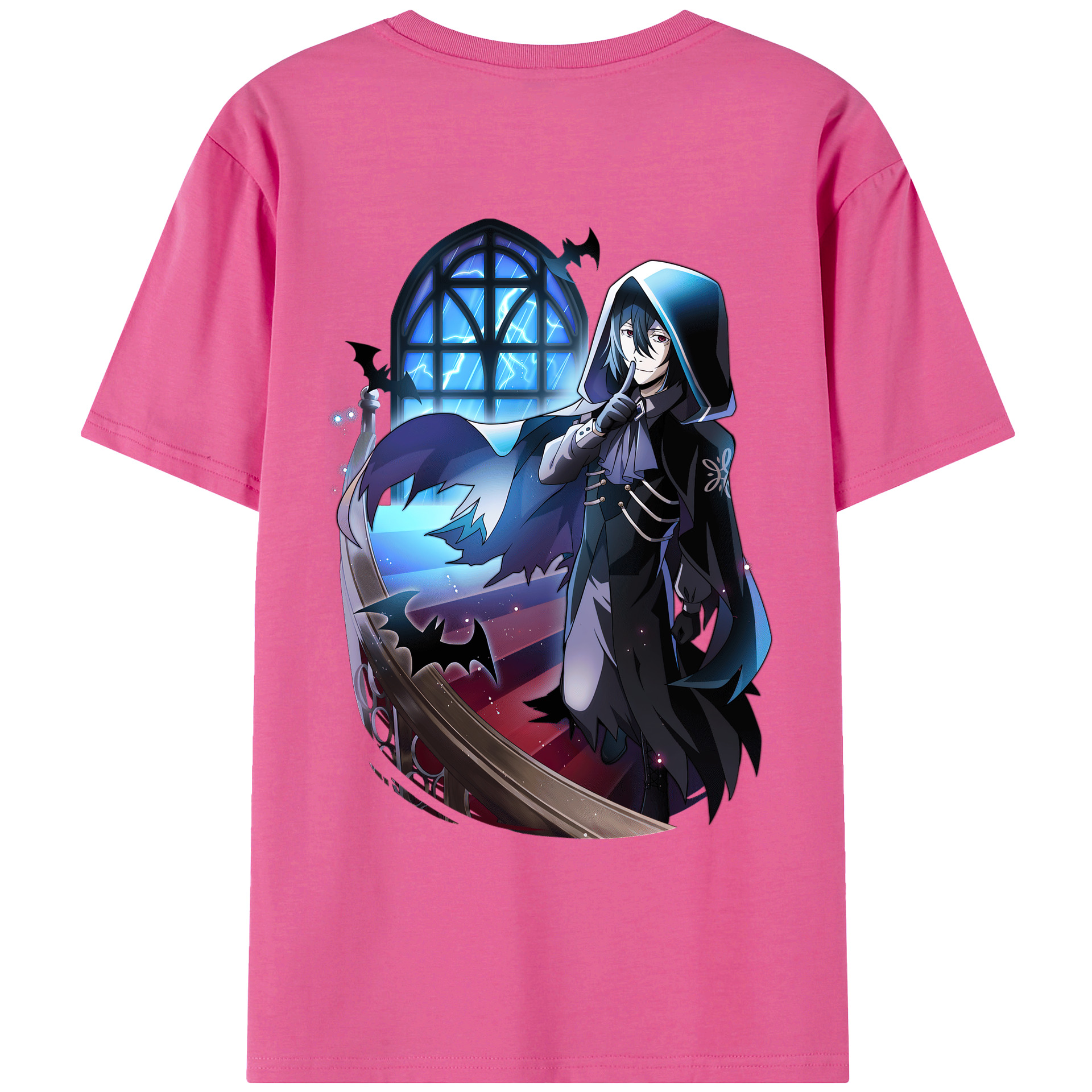 （画像用） 文豪ストレイドッグス Bungo Stray Dogs レディース半袖Tシャツ(バックプリント)