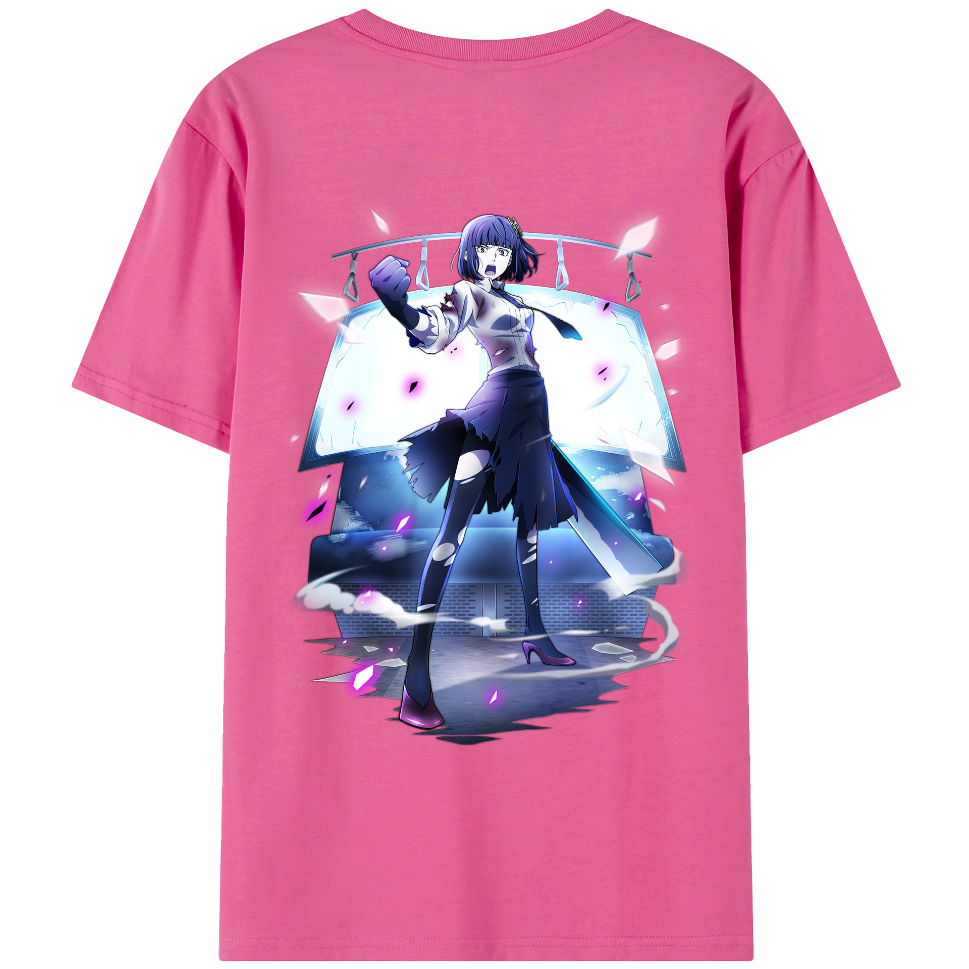 （画像用） 文豪ストレイドッグス Bungo Stray Dogs レディース半袖Tシャツ(バックプリント)
