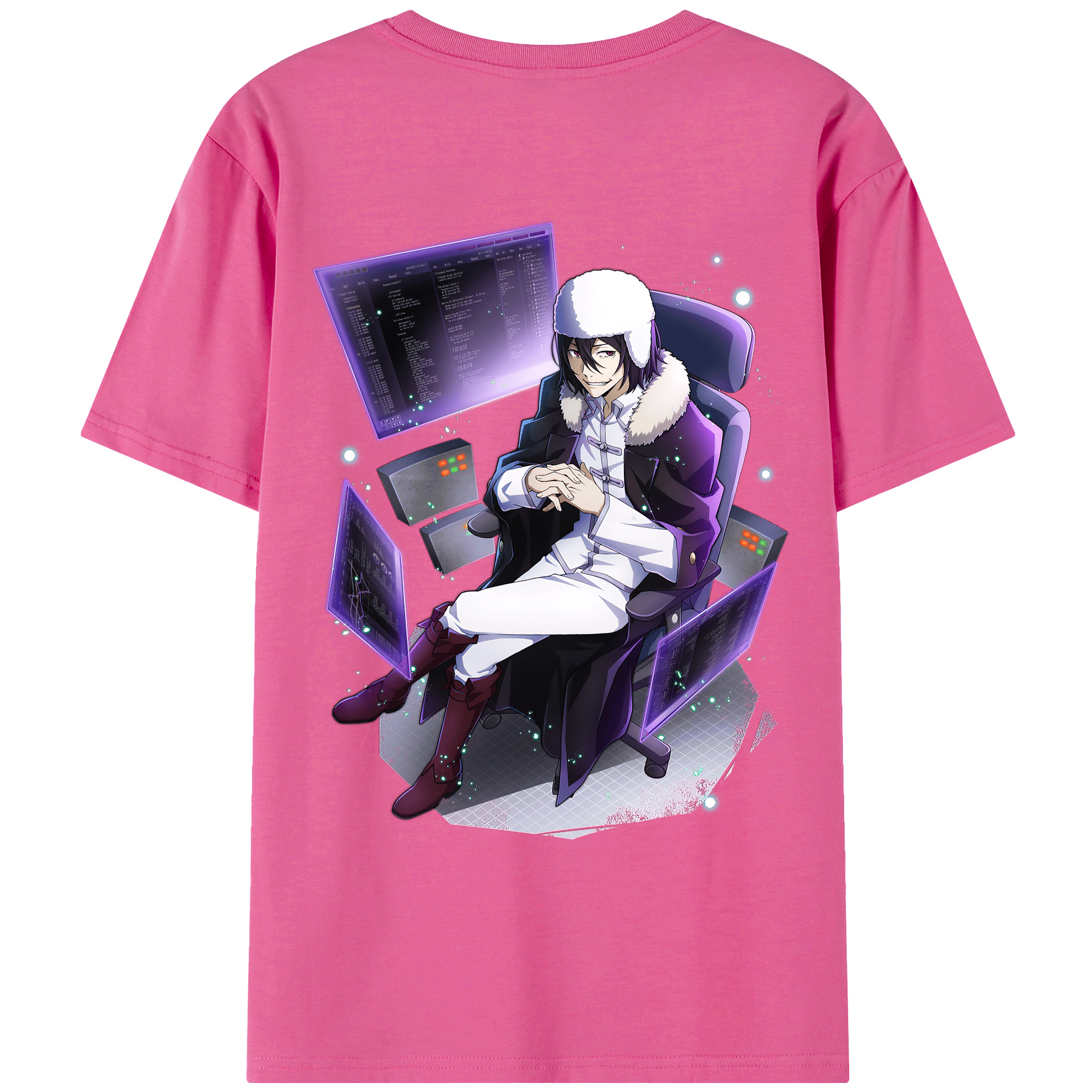 （画像用） 文豪ストレイドッグス Bungo Stray Dogs レディース半袖Tシャツ(バックプリント)