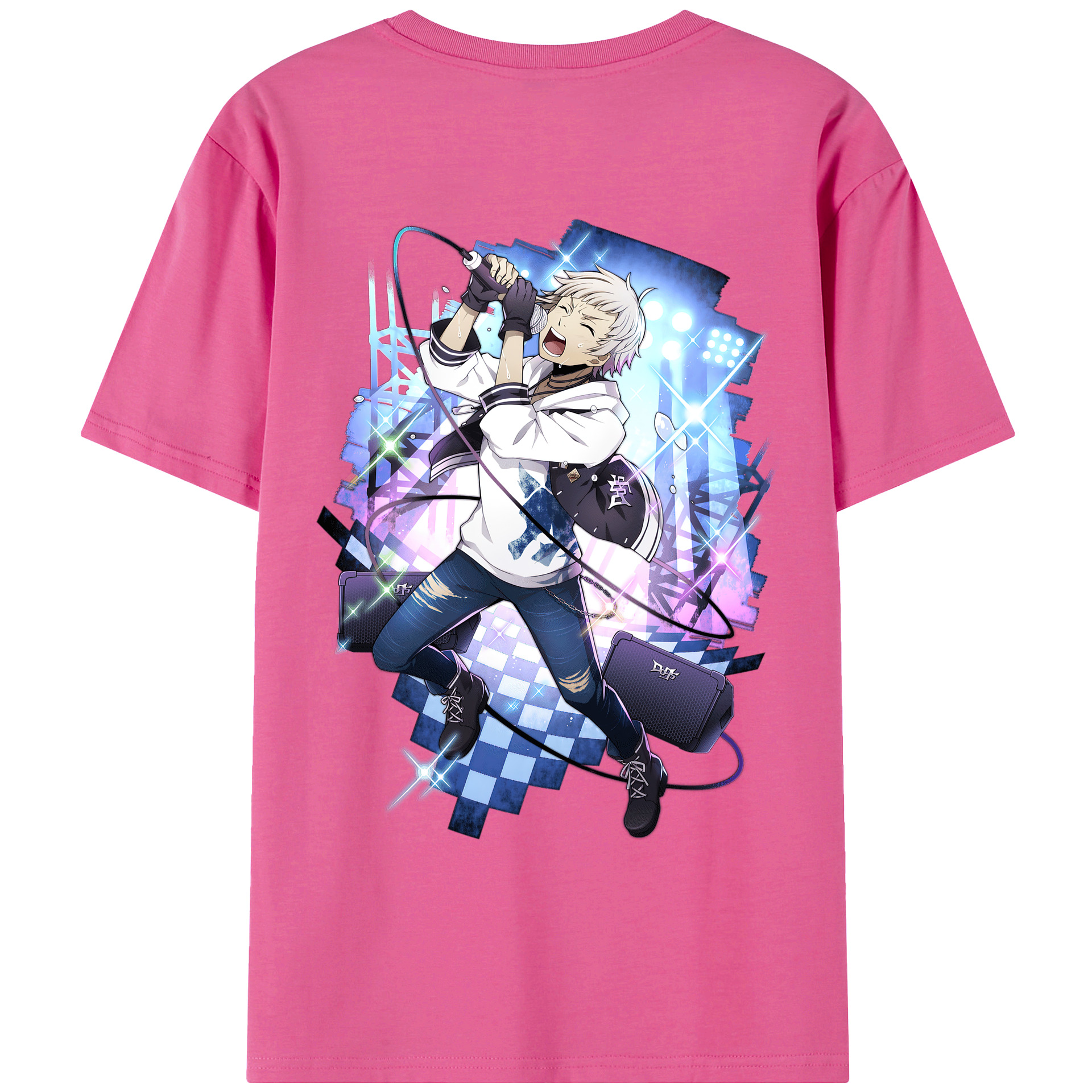（画像用） 文豪ストレイドッグス Bungo Stray Dogs レディース半袖Tシャツ(バックプリント)