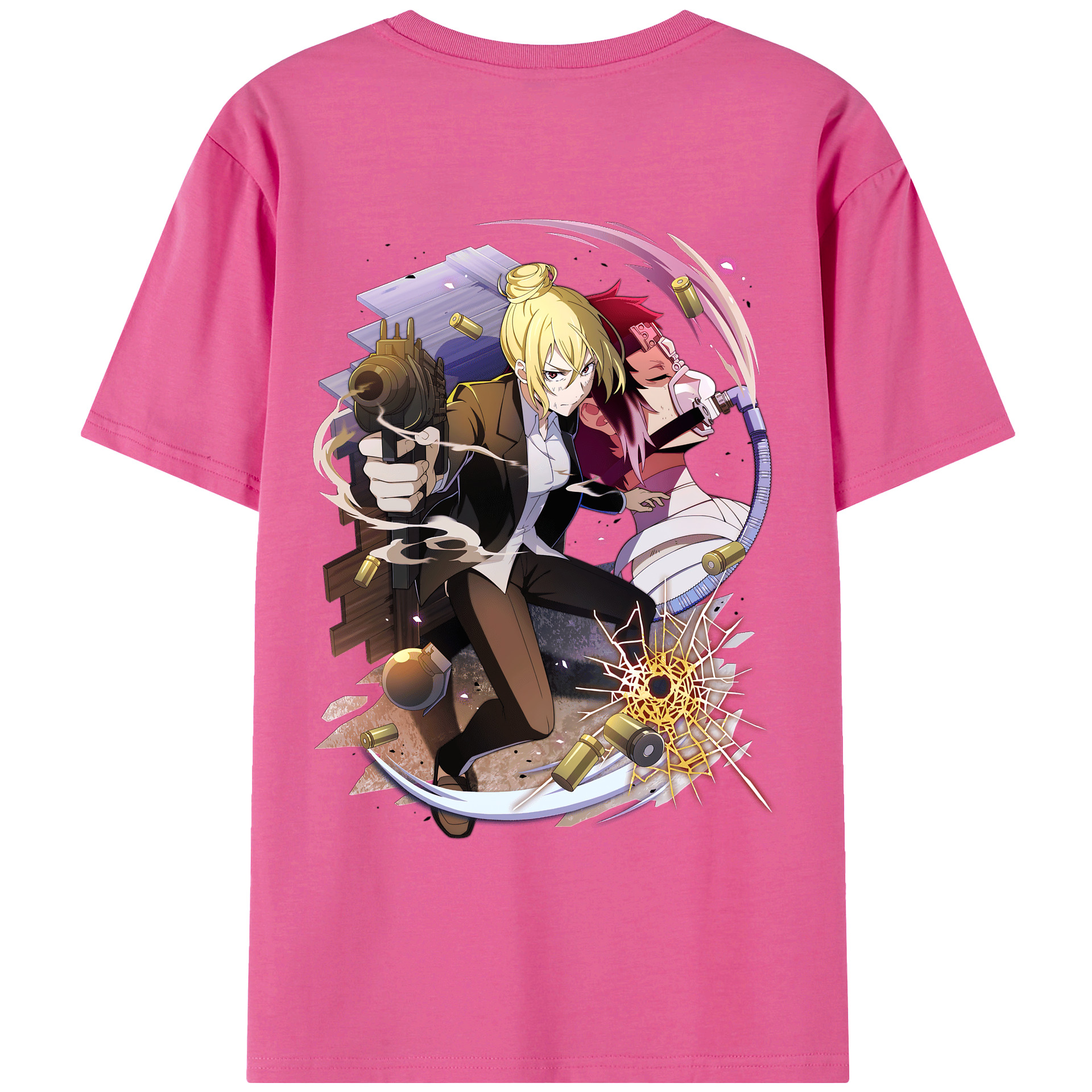 （画像用） 文豪ストレイドッグス Bungo Stray Dogs レディース半袖Tシャツ(バックプリント)