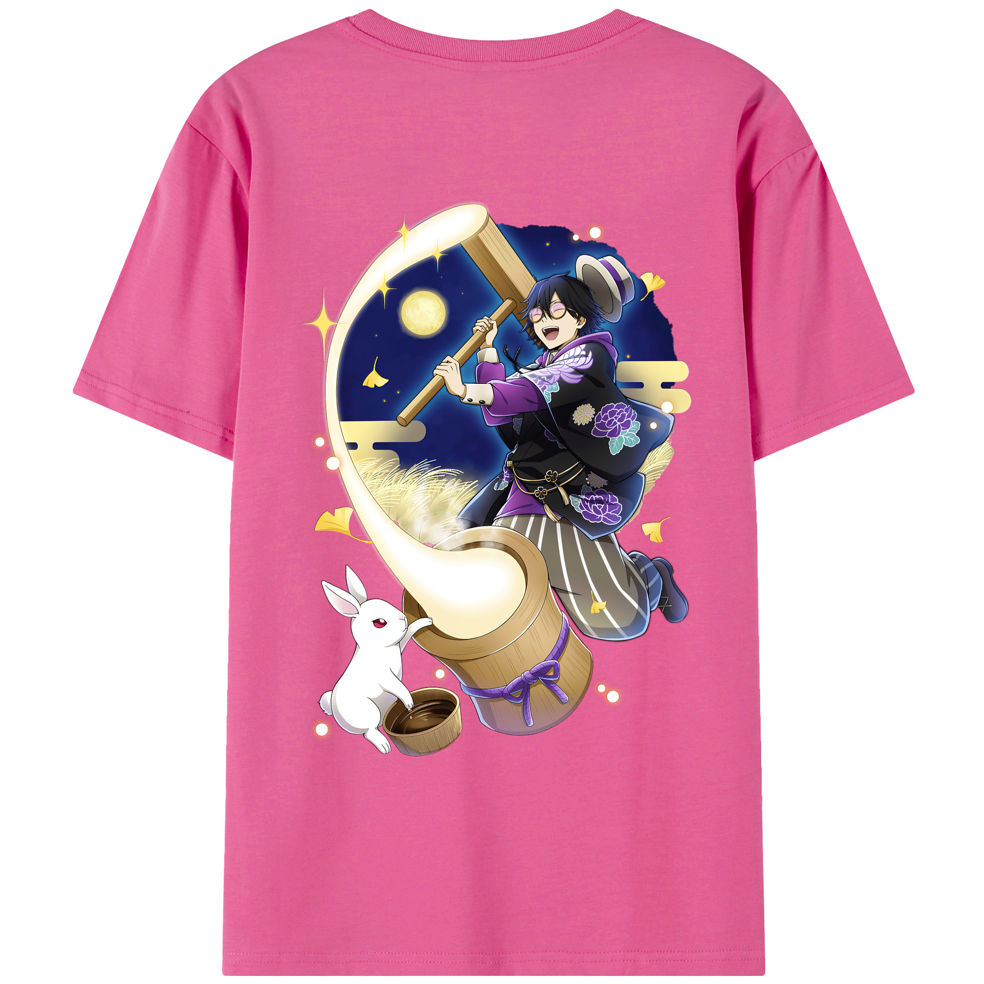（画像用） 文豪ストレイドッグス Bungo Stray Dogs レディース半袖Tシャツ(バックプリント)