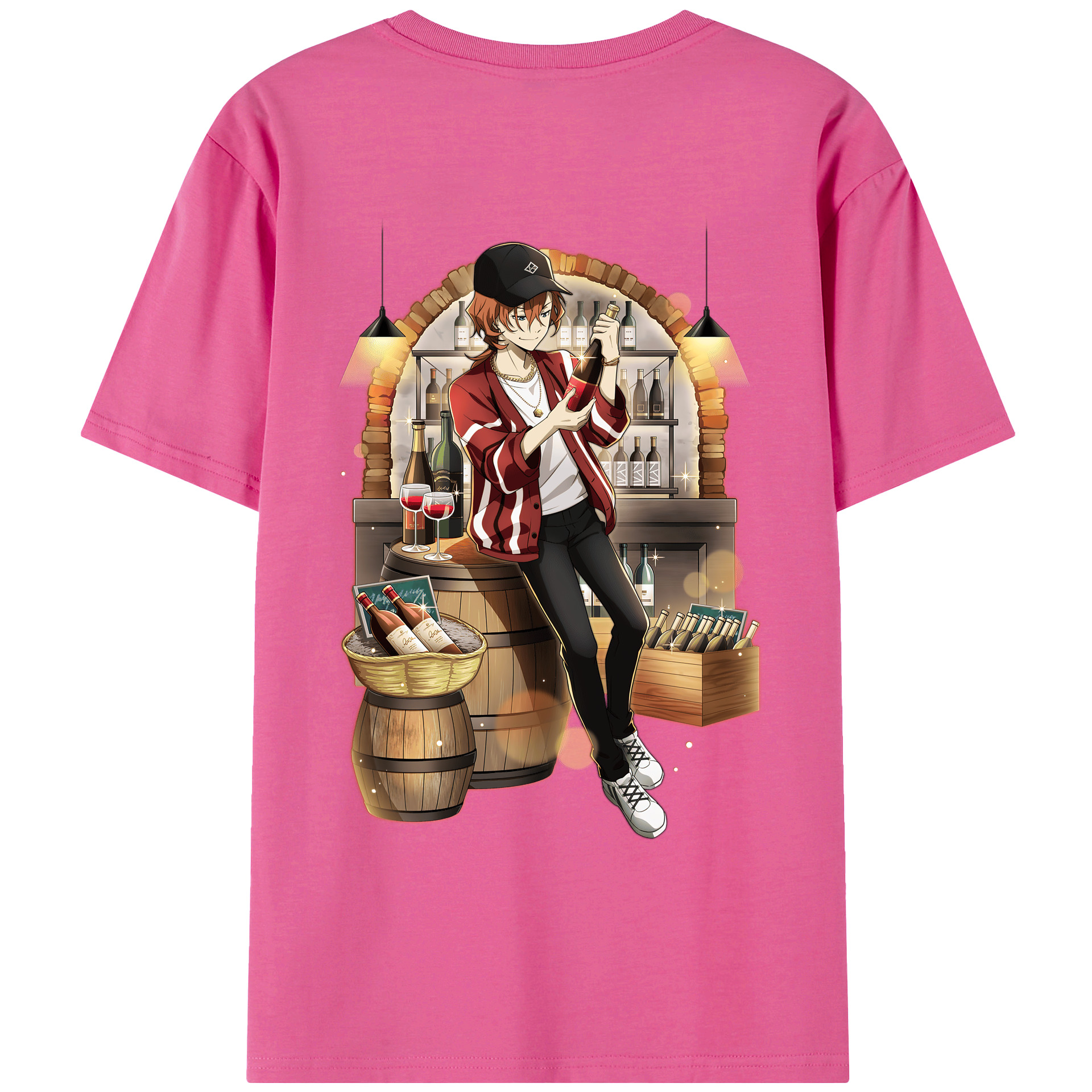 （画像用） 文豪ストレイドッグス Bungo Stray Dogs レディース半袖Tシャツ(バックプリント)