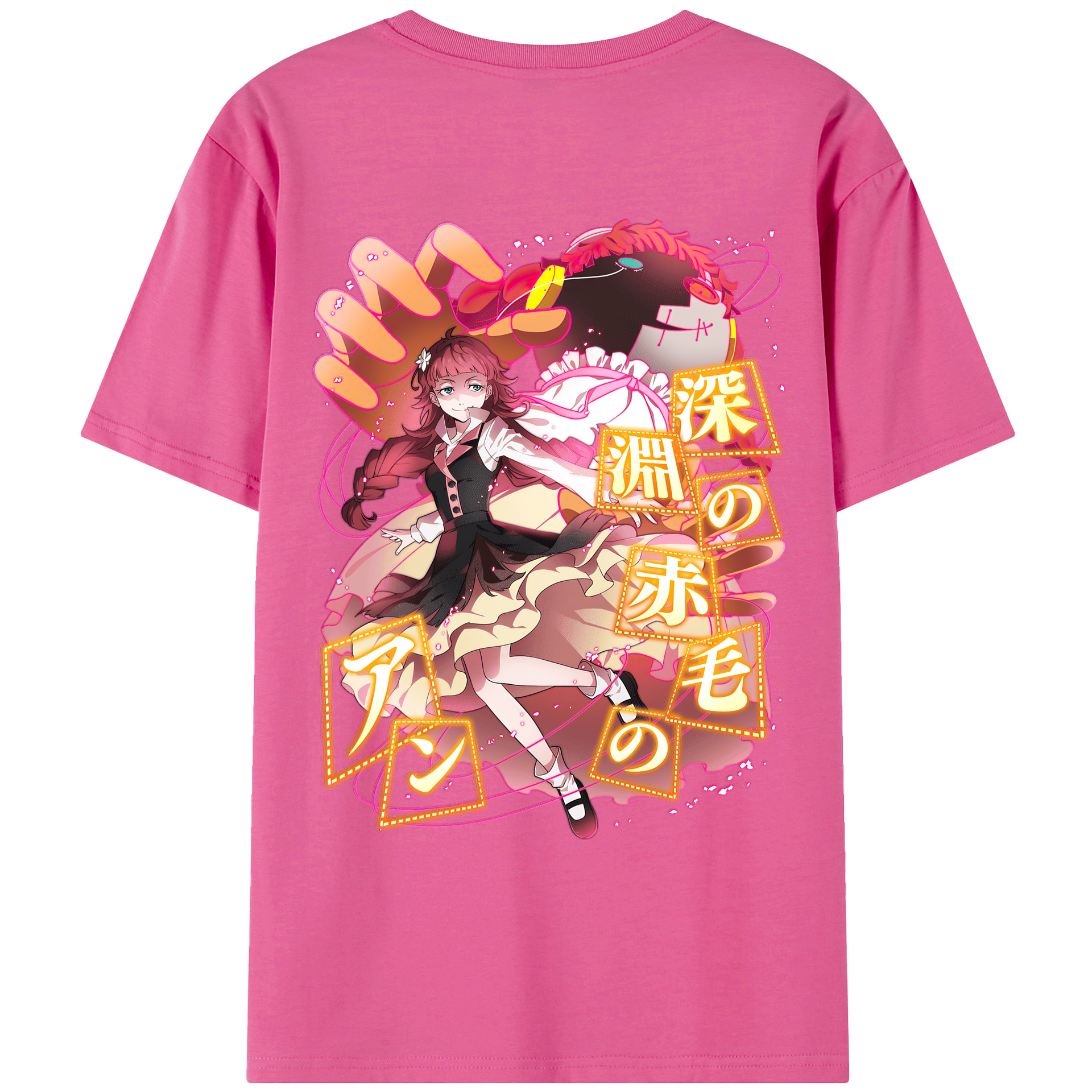 （画像用） 文豪ストレイドッグス Bungo Stray Dogs レディース半袖Tシャツ(バックプリント)
