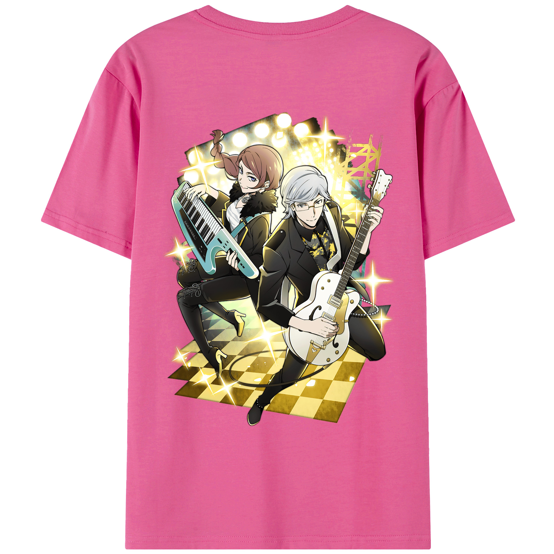 （画像用） 文豪ストレイドッグス Bungo Stray Dogs レディース半袖Tシャツ(バックプリント)