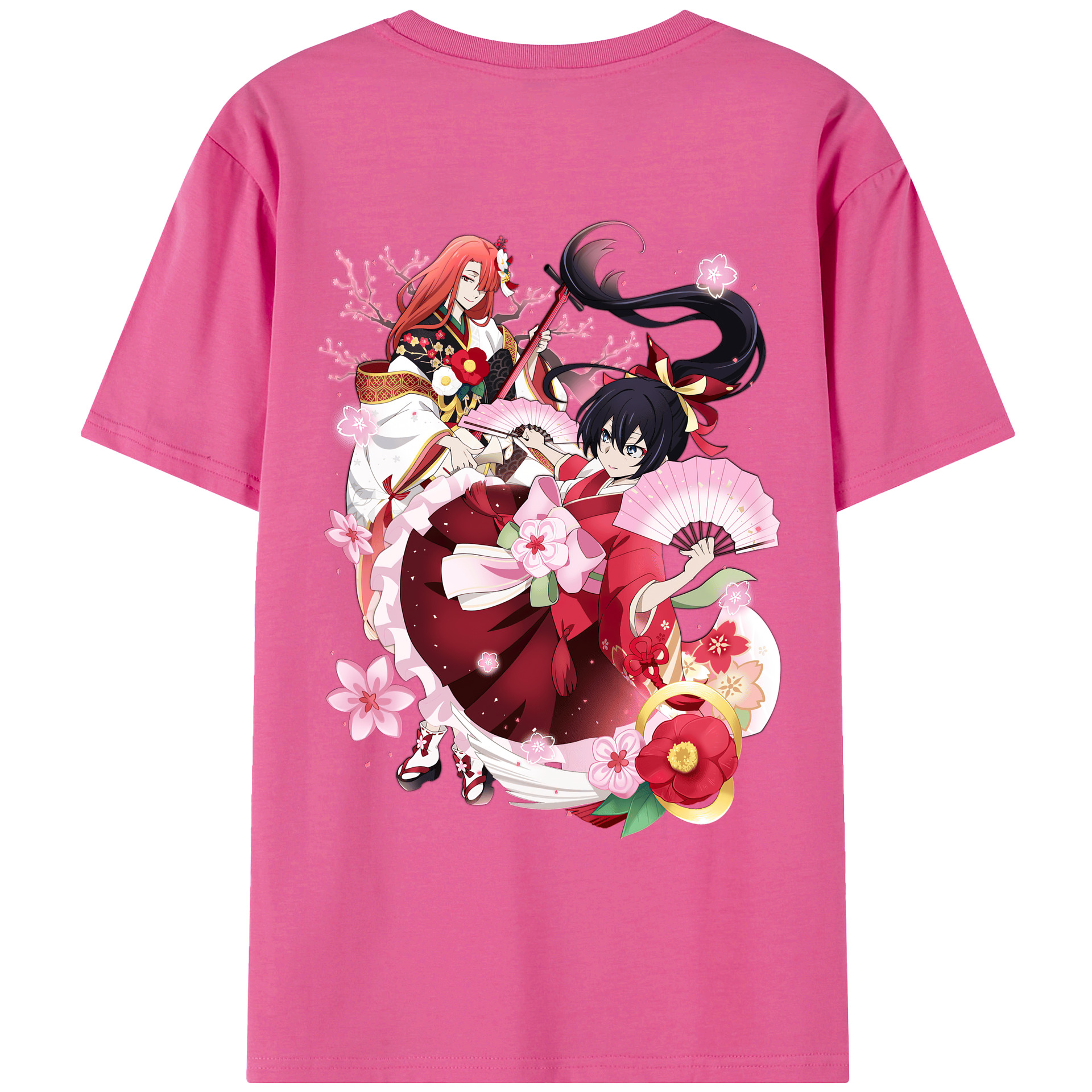（画像用） 文豪ストレイドッグス Bungo Stray Dogs レディース半袖Tシャツ(バックプリント)