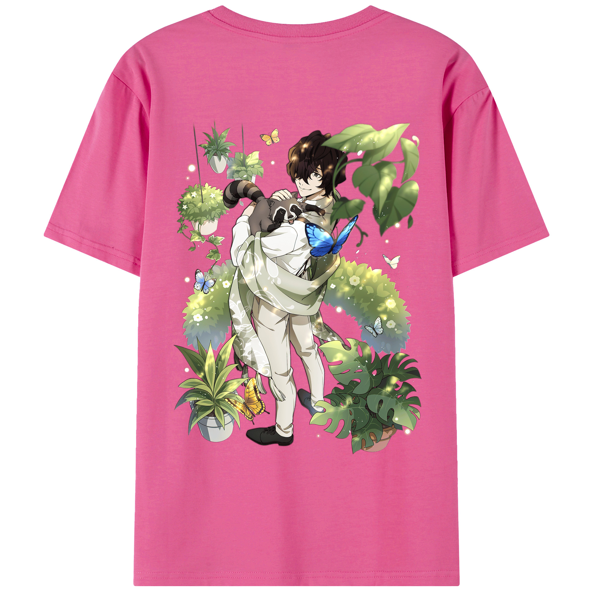 （画像用） 文豪ストレイドッグス Bungo Stray Dogs レディース半袖Tシャツ(バックプリント)