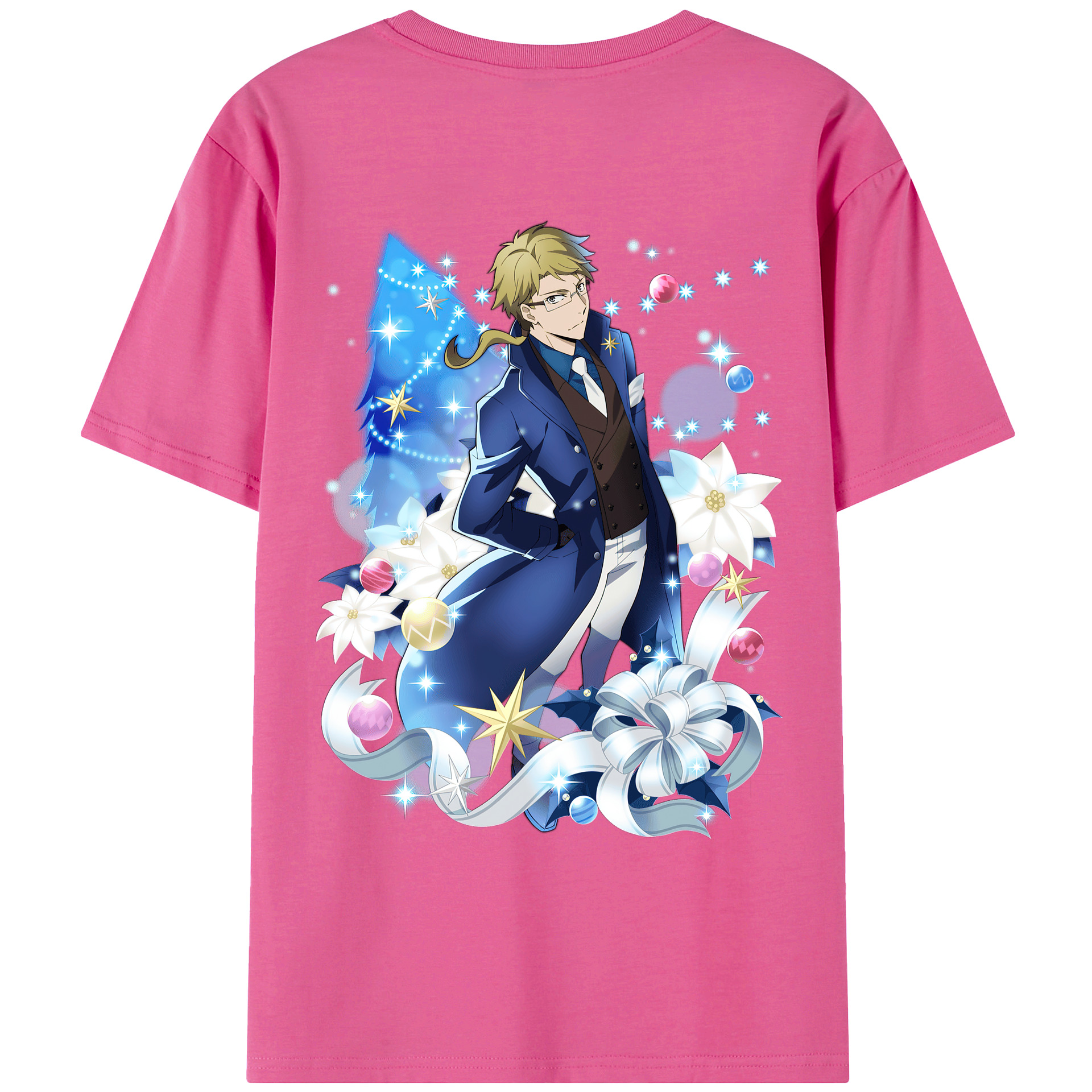 （画像用） 文豪ストレイドッグス Bungo Stray Dogs レディース半袖Tシャツ(バックプリント)
