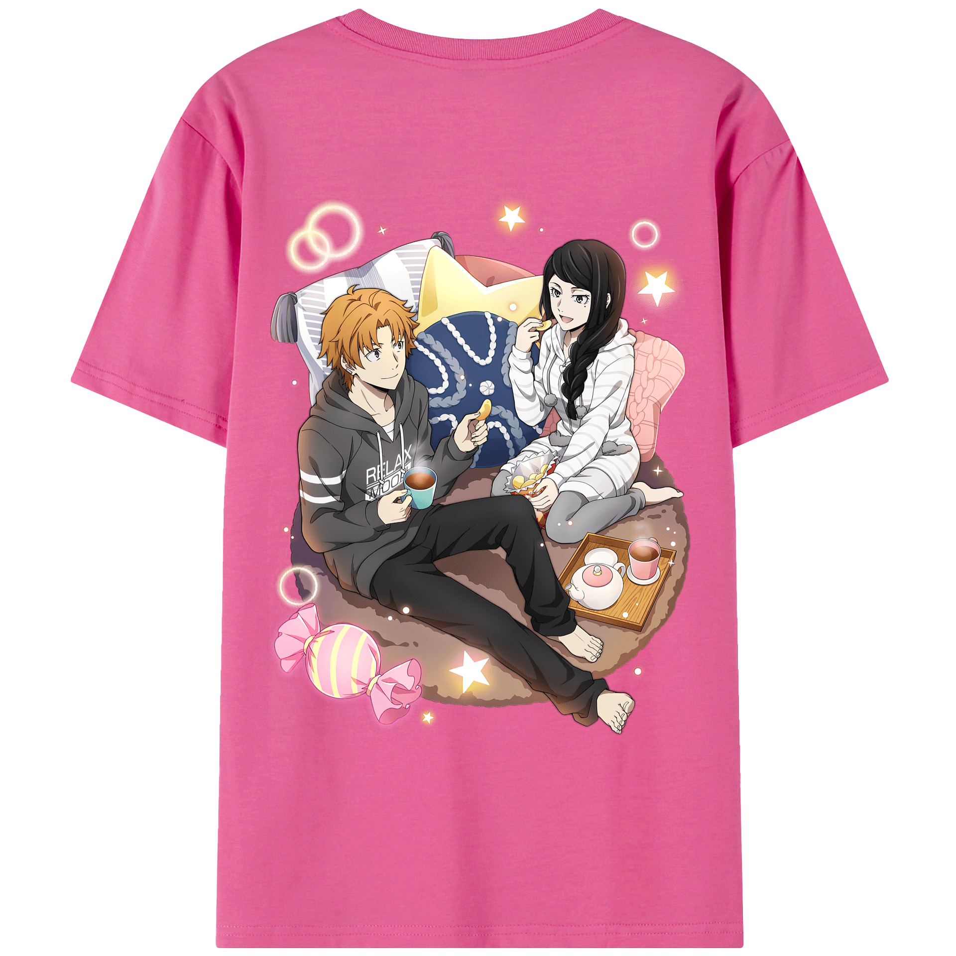 （画像用） 文豪ストレイドッグス Bungo Stray Dogs レディース半袖Tシャツ(バックプリント)