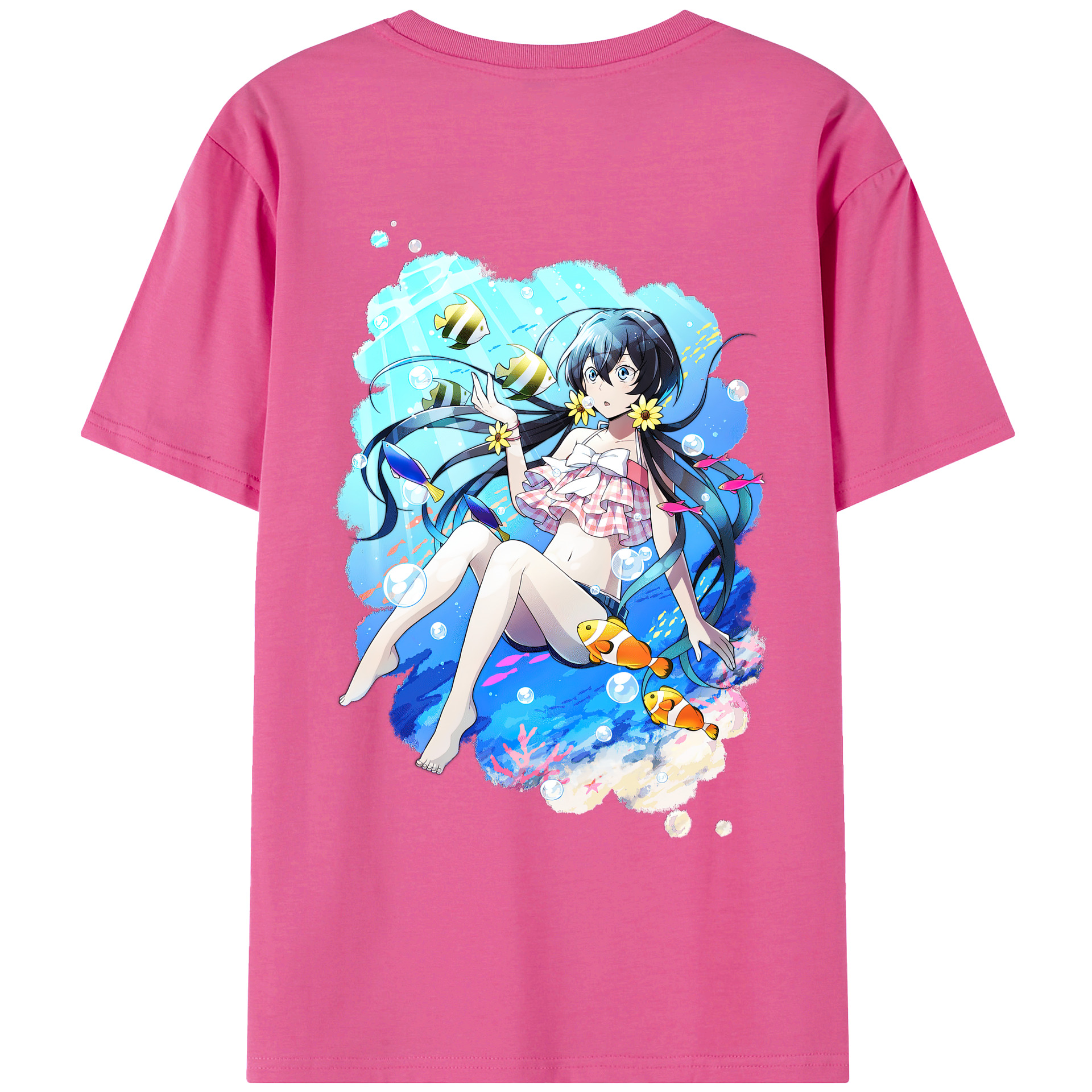 （画像用） 文豪ストレイドッグス Bungo Stray Dogs レディース半袖Tシャツ(バックプリント)