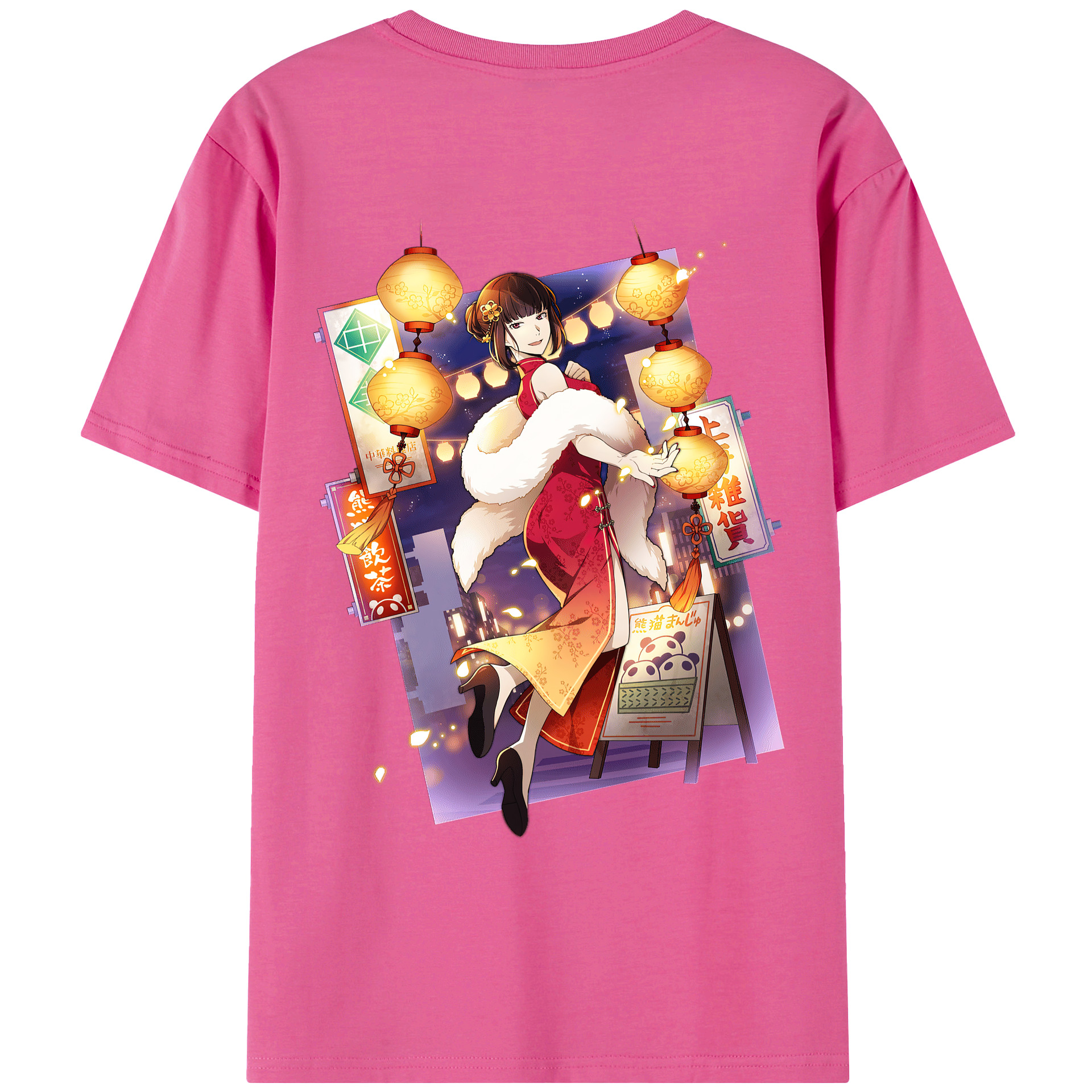 （画像用） 文豪ストレイドッグス Bungo Stray Dogs レディース半袖Tシャツ(バックプリント)