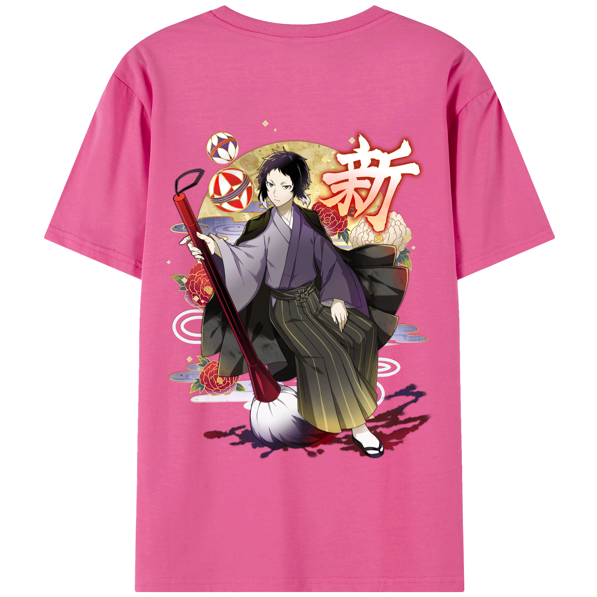（画像用） 文豪ストレイドッグス Bungo Stray Dogs レディース半袖Tシャツ(バックプリント)