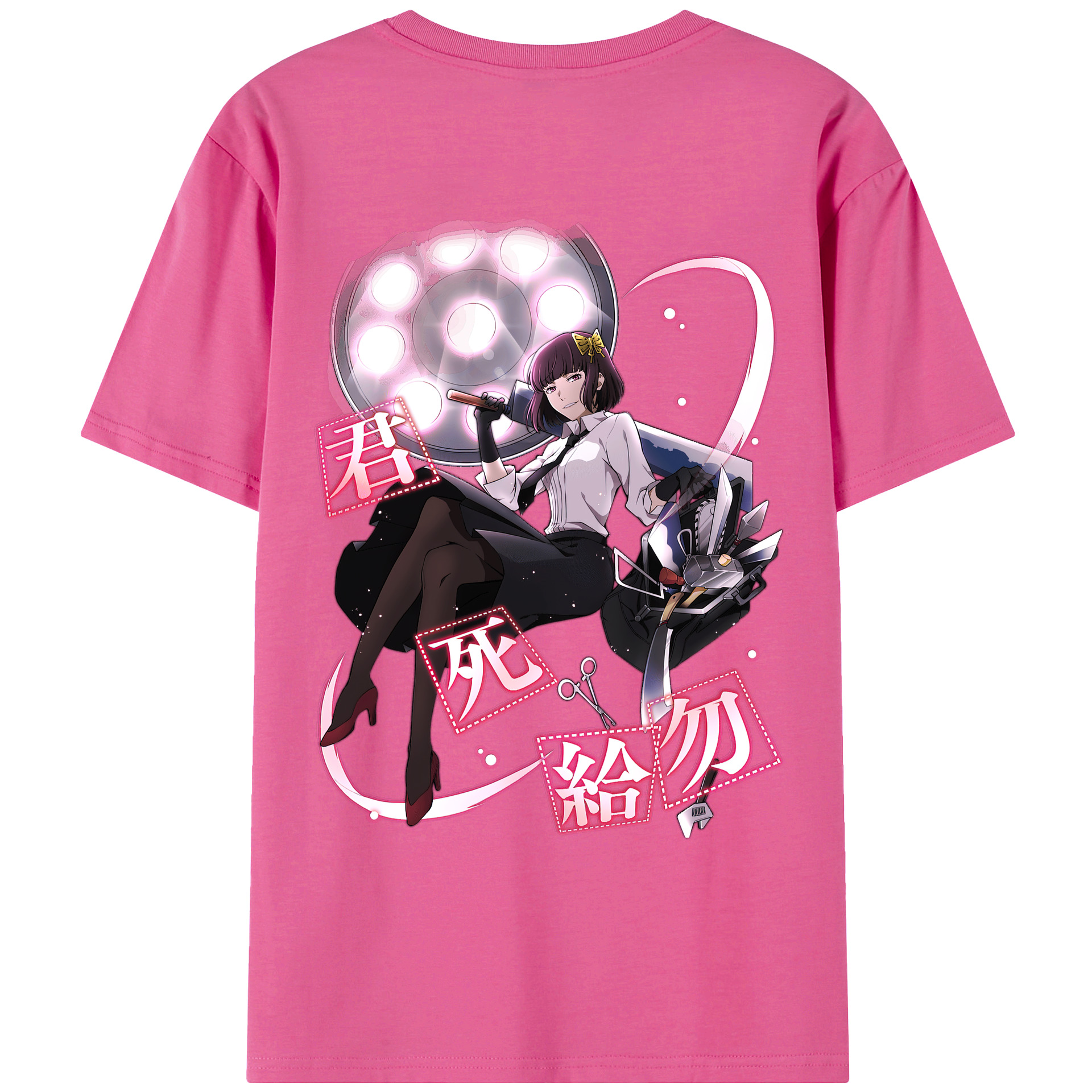 （画像用） 文豪ストレイドッグス Bungo Stray Dogs レディース半袖Tシャツ(バックプリント)