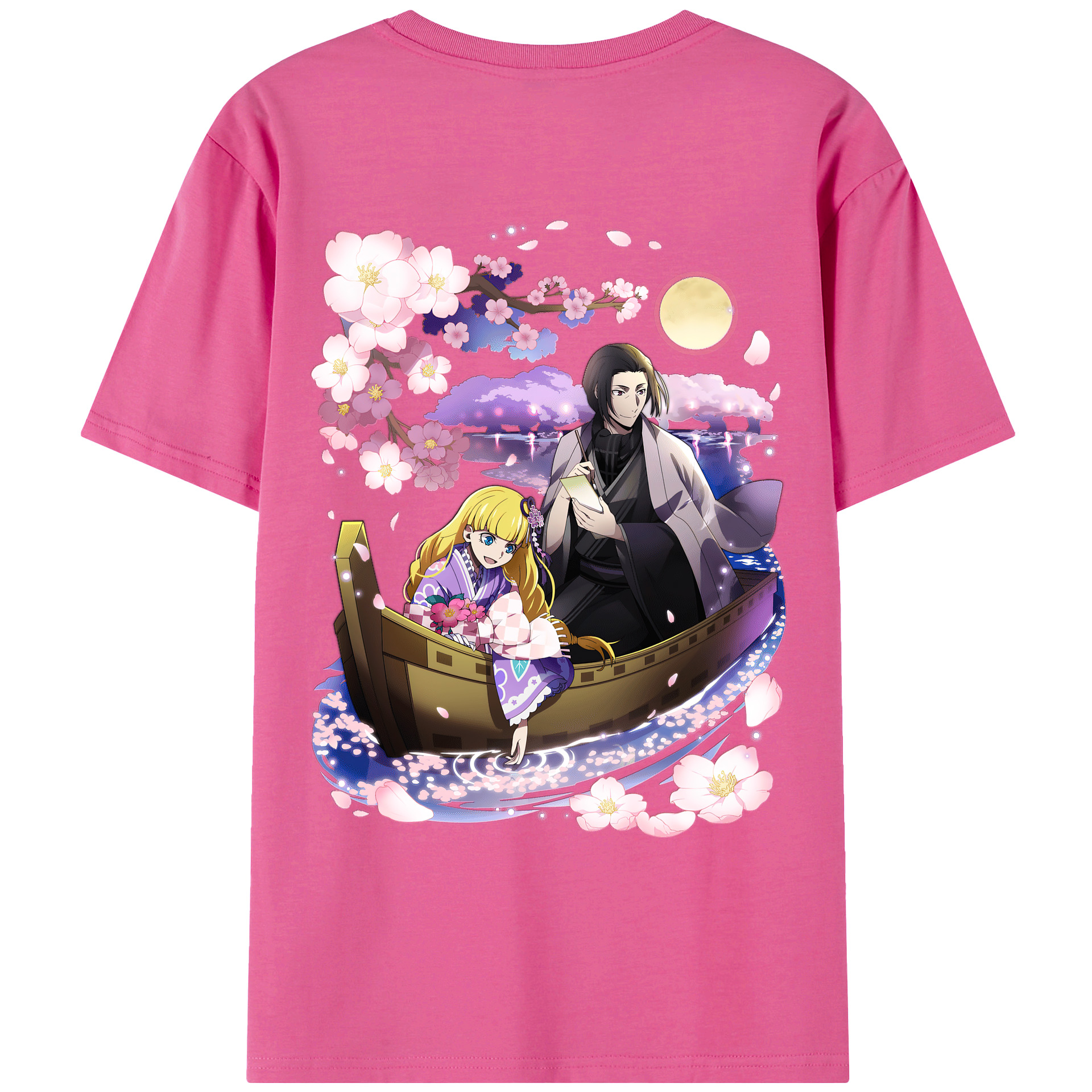 （画像用） 文豪ストレイドッグス Bungo Stray Dogs レディース半袖Tシャツ(バックプリント)