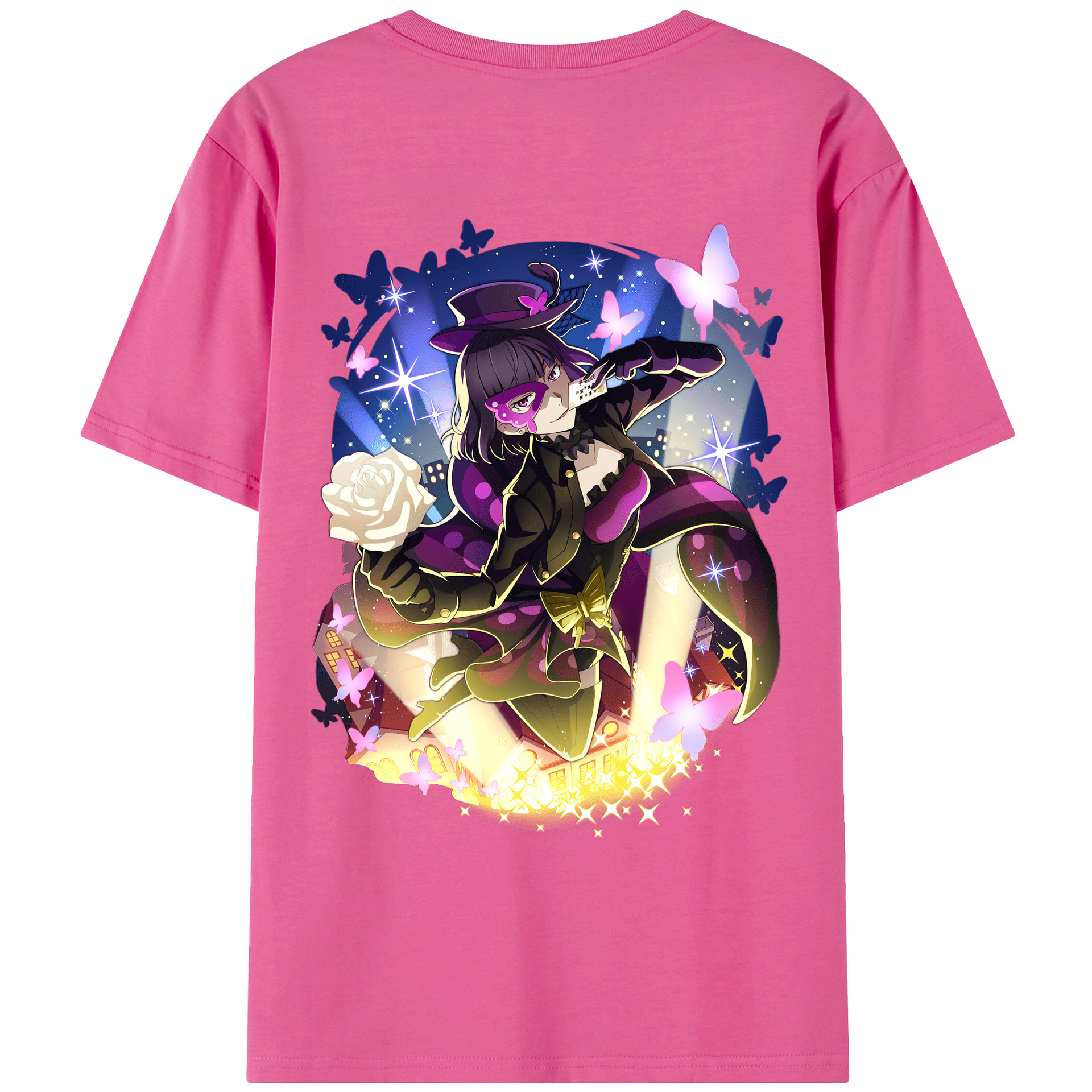（画像用） 文豪ストレイドッグス Bungo Stray Dogs レディース半袖Tシャツ(バックプリント)