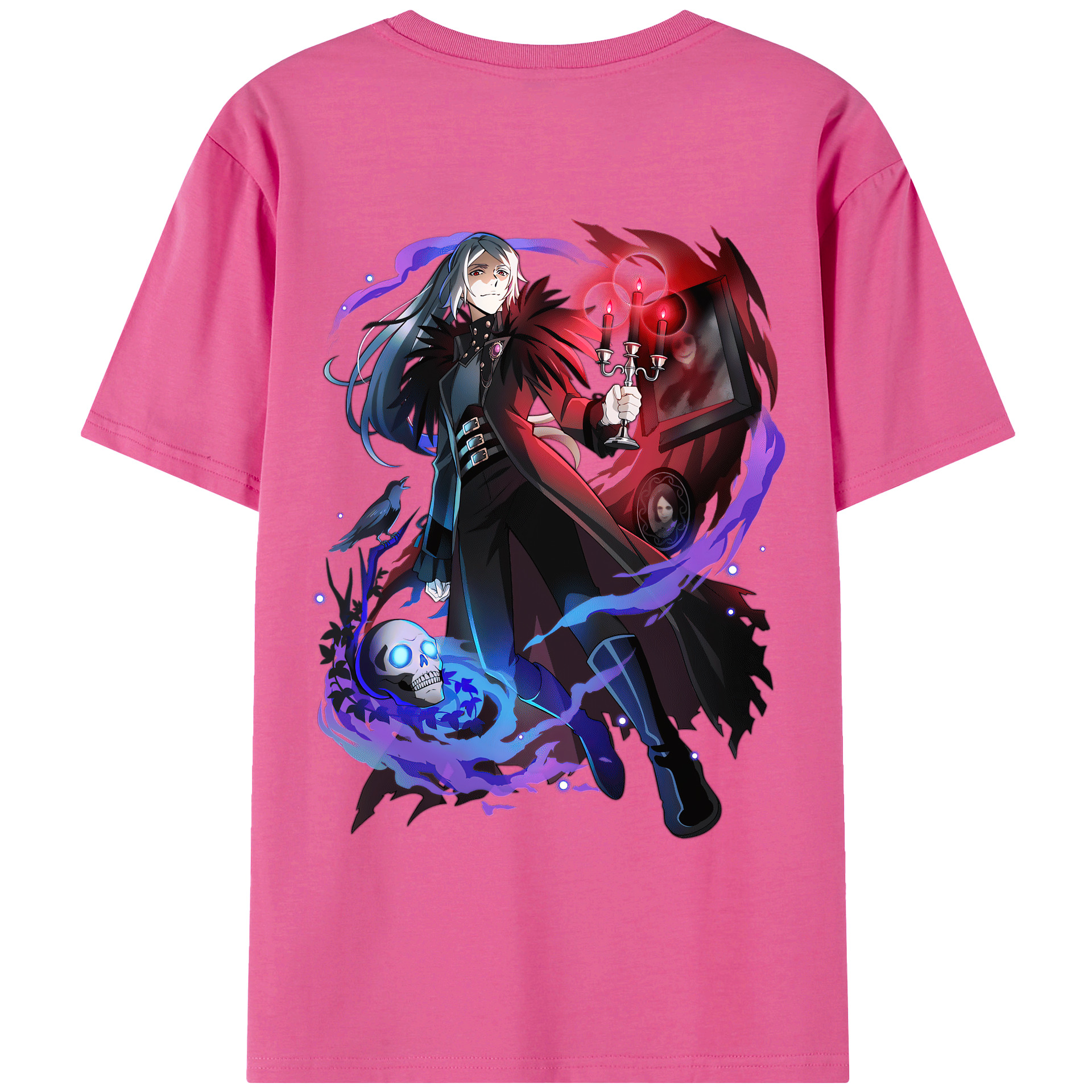 （画像用） 文豪ストレイドッグス Bungo Stray Dogs レディース半袖Tシャツ(バックプリント)