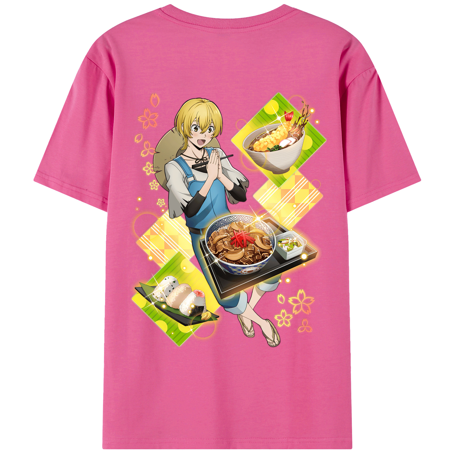 （画像用） 文豪ストレイドッグス Bungo Stray Dogs レディース半袖Tシャツ(バックプリント)